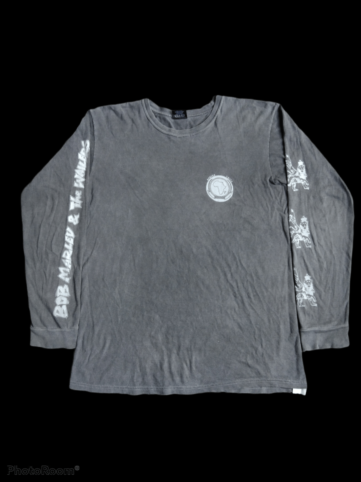 Bob Marley × Stussy THRASHED STUSSY X BOB MARLEY LONG SLEEVE Size US M / EU 48-50 / 2 - 2 Thumbnail