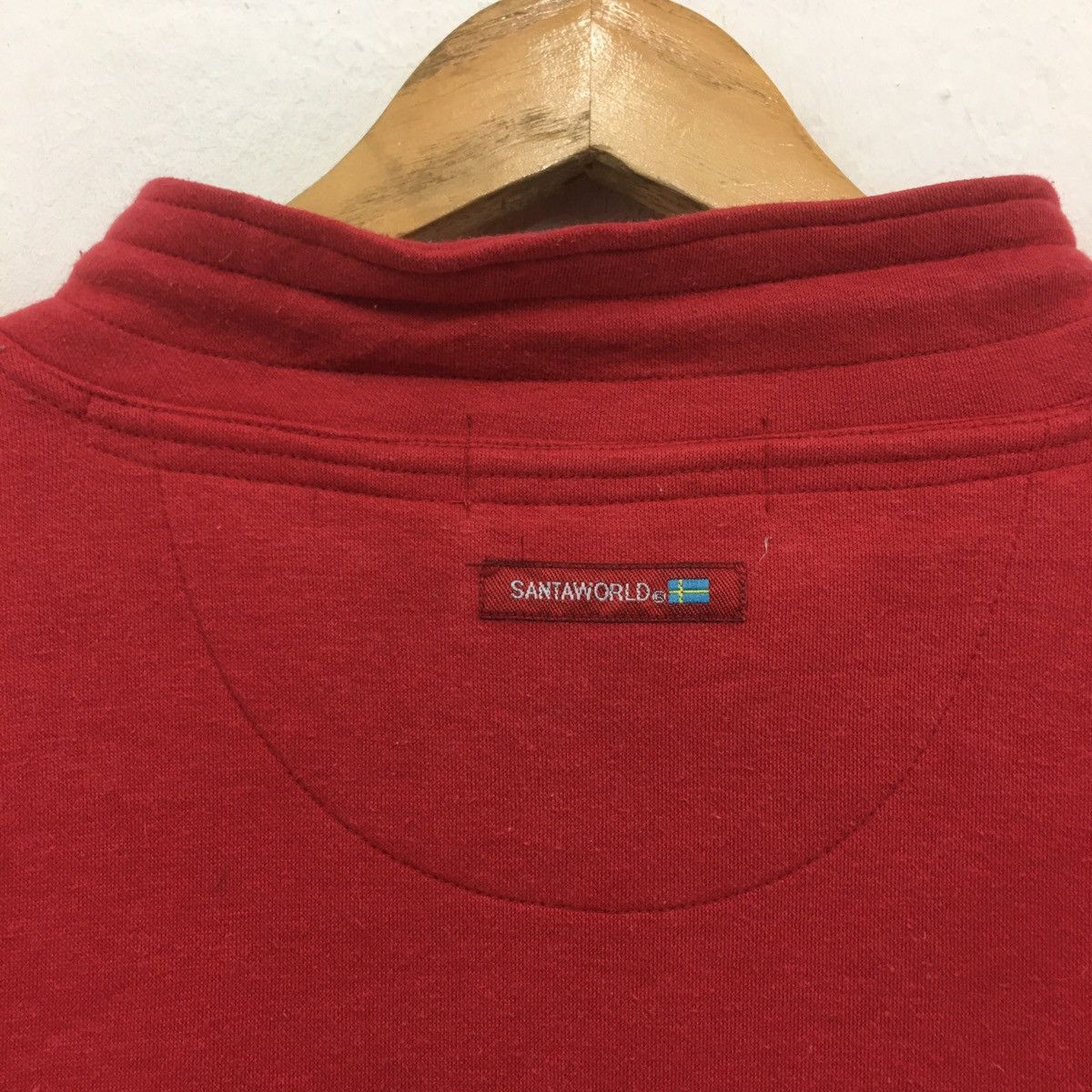 Japanese Brand × Vintage Santa World Sweatshirt Crewneck Logo Santa World Sweden SWD Size US M / EU 48-50 / 2 - 8 Thumbnail
