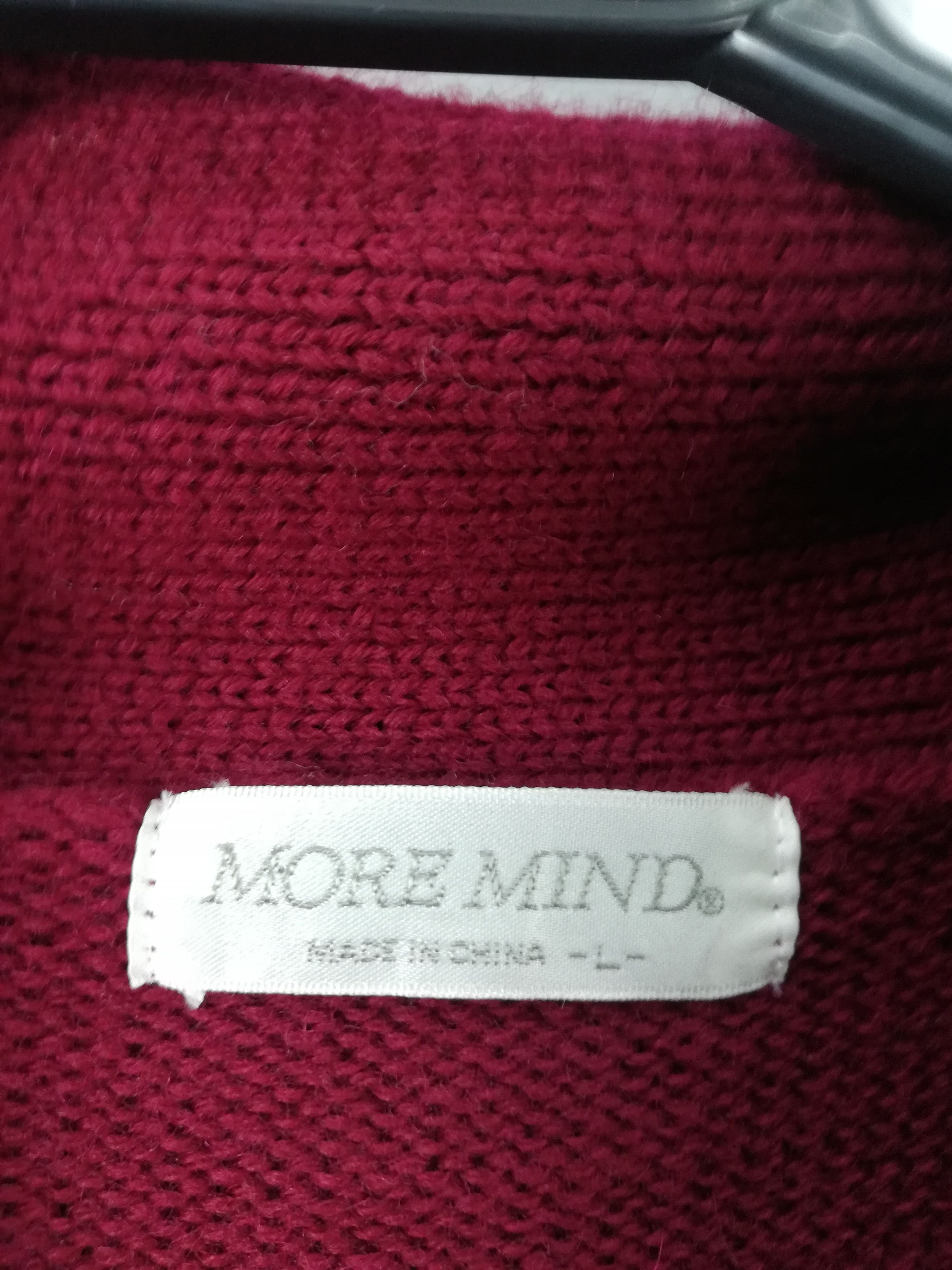 Japanese Brand More Mind Japanese Style Cardigan/Knitwear #0244 Size US L / EU 52-54 / 3 - 4 Thumbnail