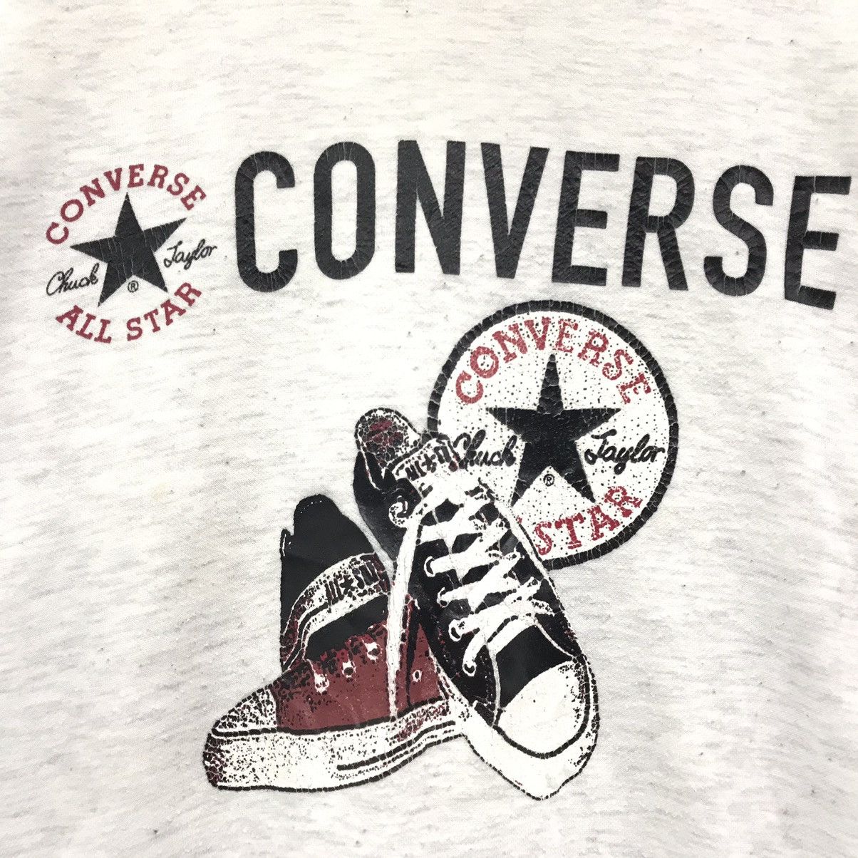 Converse × Japanese Brand × Vintage Vintage Converse All Star Sweatshirt Size US M / EU 48-50 / 2 - 3 Thumbnail