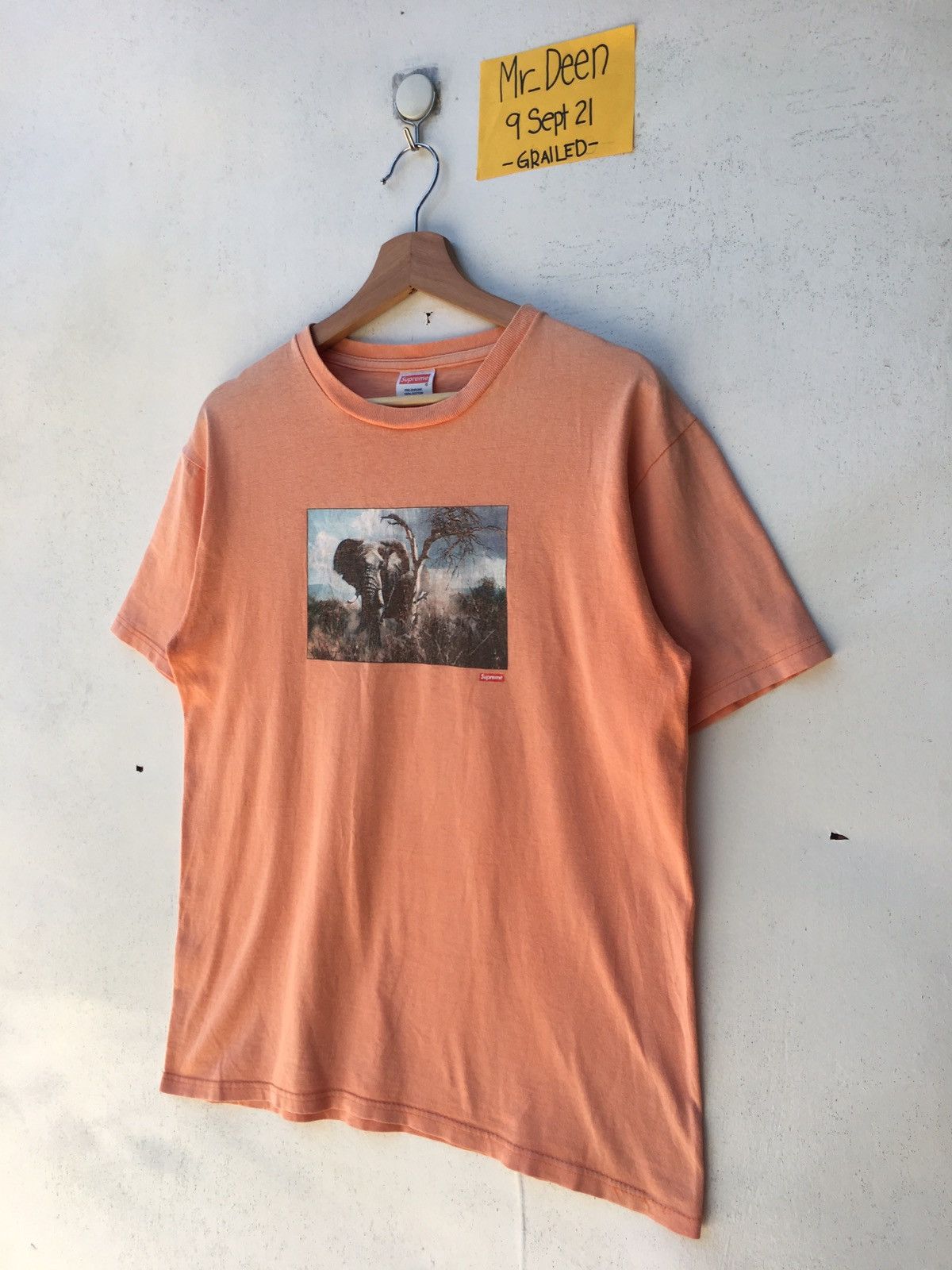 Supreme Rare SS11 Supreme Safari Elephant Print Tee Size US M / EU 48-50 / 2 - 3 Thumbnail