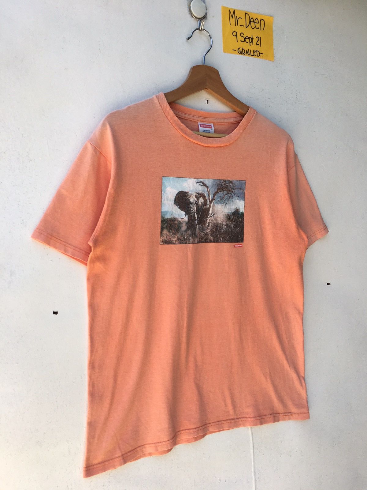 Supreme Rare SS11 Supreme Safari Elephant Print Tee Size US M / EU 48-50 / 2 - 4 Thumbnail