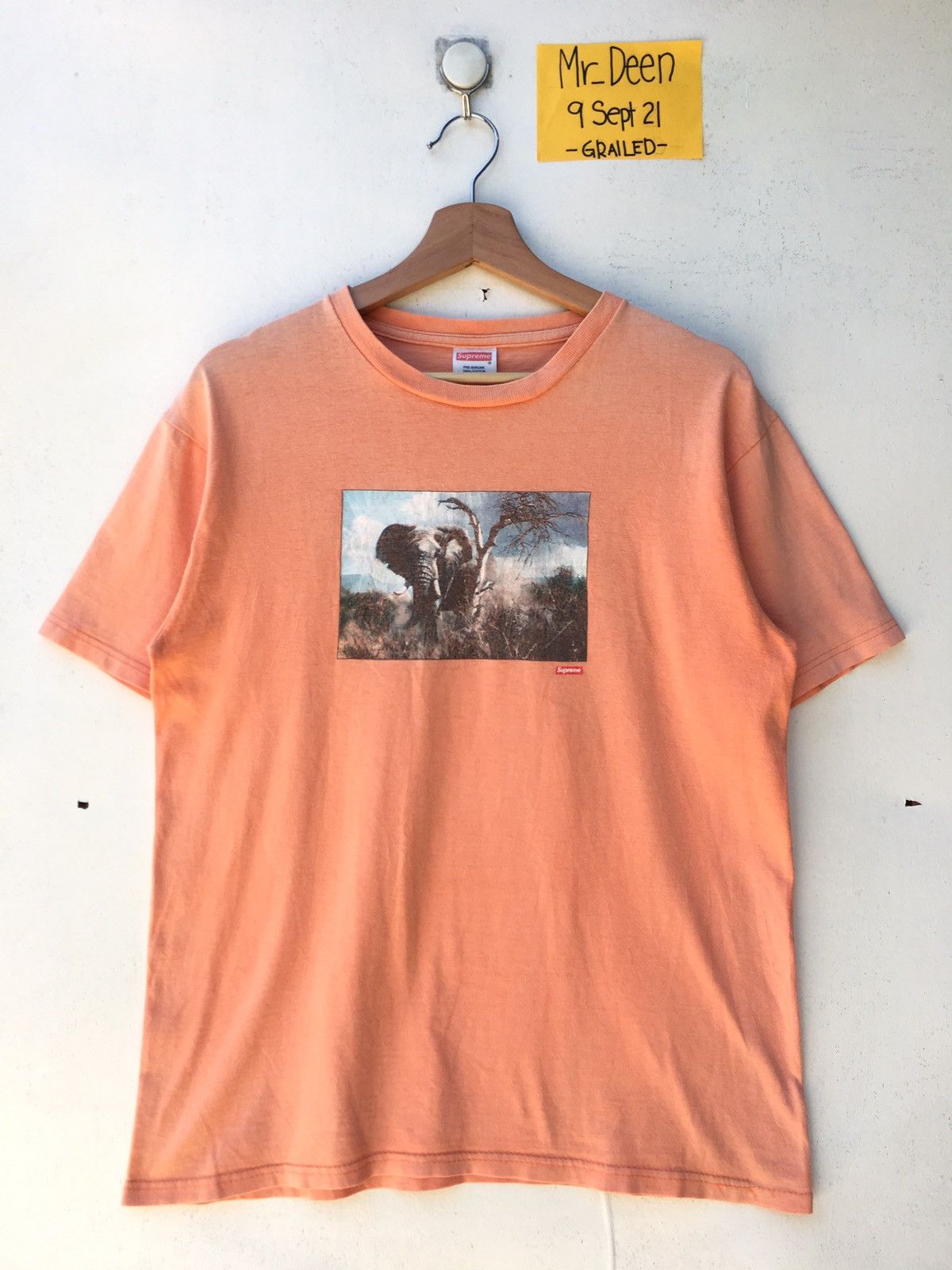 Supreme Rare SS11 Supreme Safari Elephant Print Tee Size US M / EU 48-50 / 2 - 2 Thumbnail