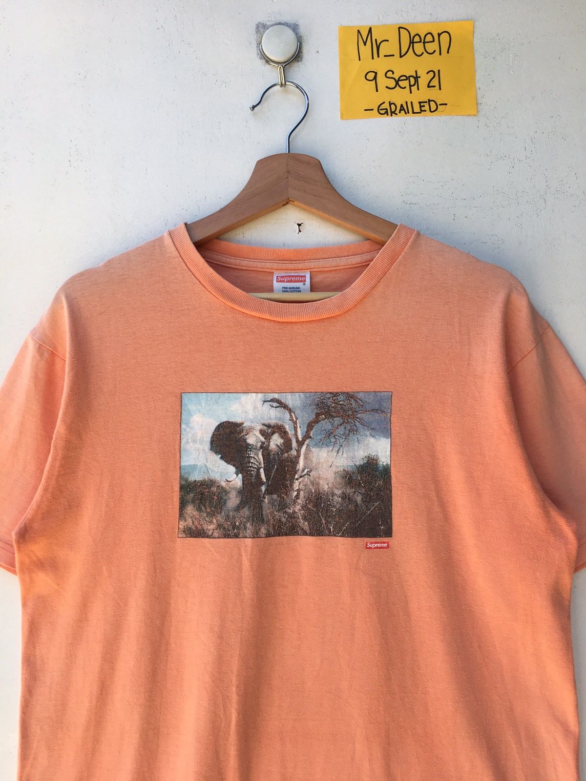 Supreme Rare SS11 Supreme Safari Elephant Print Tee Size US M / EU 48-50 / 2 - 5 Thumbnail