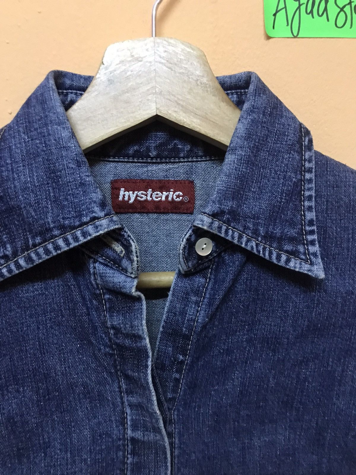 Hysteric Glamour ‼️HYSTERIC DENIM SHIRT ‼️ Size S / US 4 / IT 40 - 3 Thumbnail