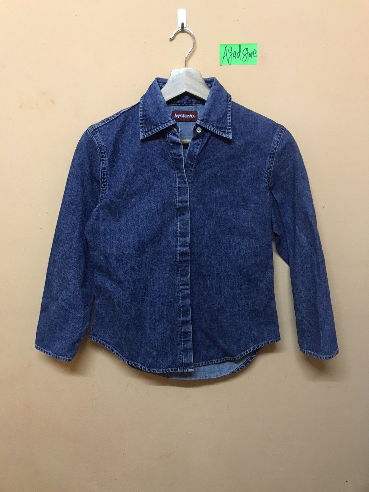 Hysteric Glamour ‼️HYSTERIC DENIM SHIRT ‼️ Size S / US 4 / IT 40 - 1 Thumbnail