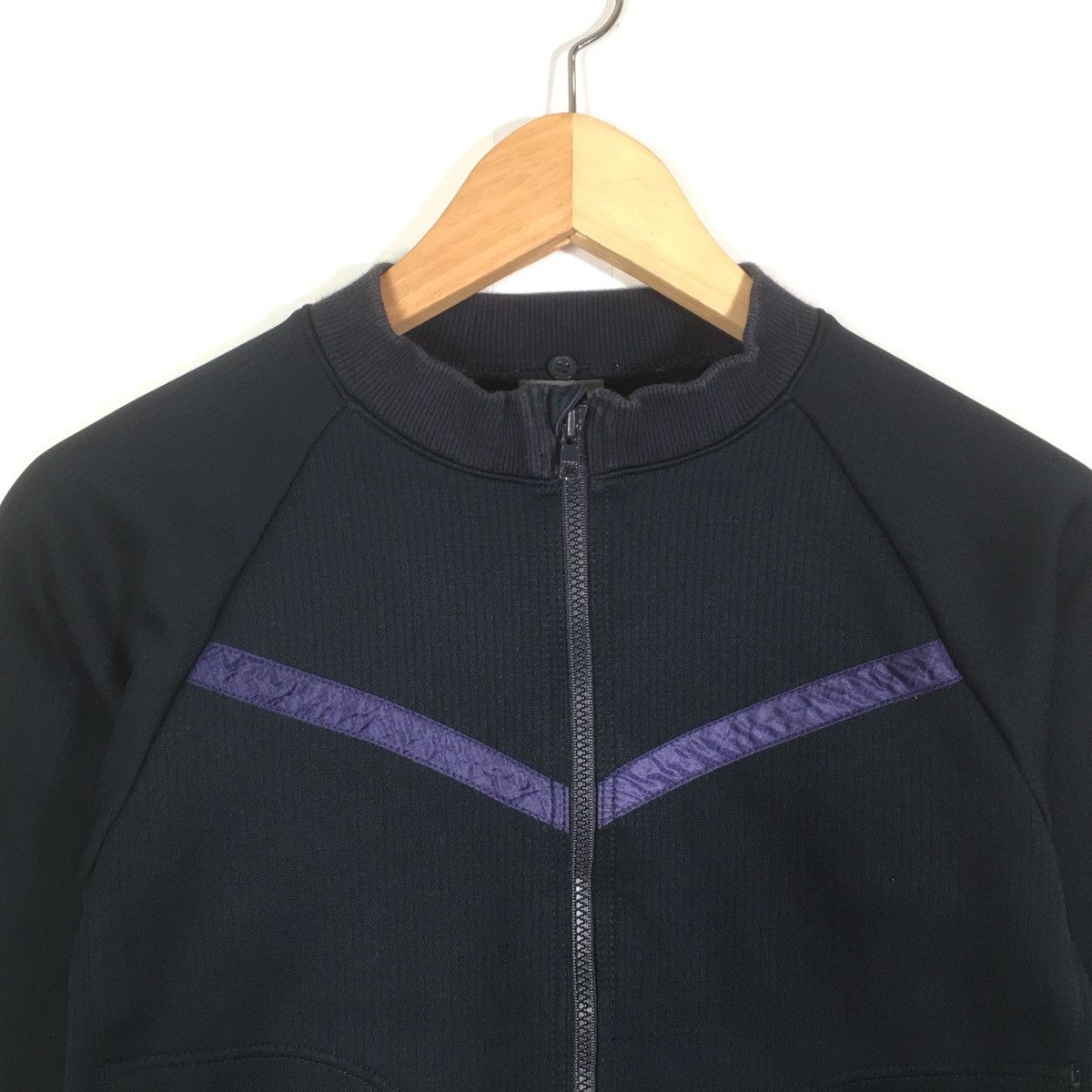 Nike × Vintage Vintage Nike Sweatshirt Nike Swoosh Nike Zipper Up Size S / US 4 / IT 40 - 3 Thumbnail