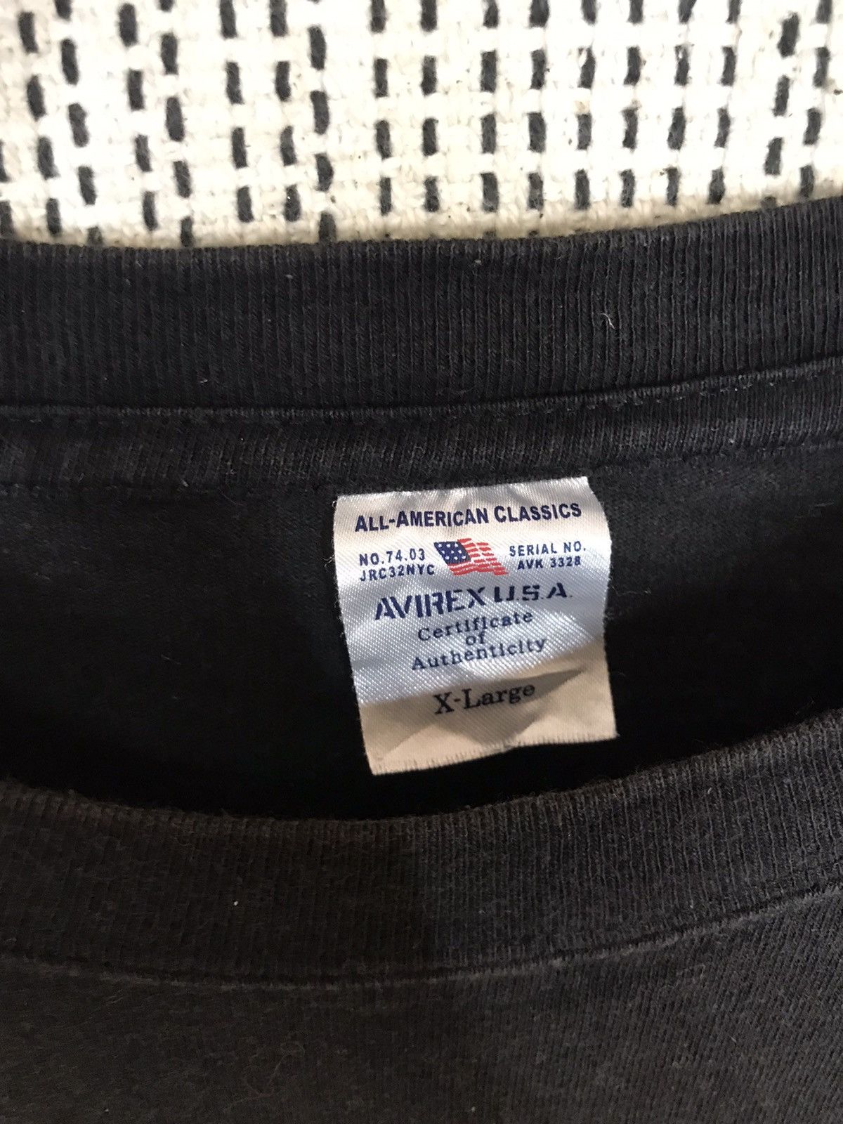 Avirex ‼️75 AVIREX USA TSHIRT SPELLOUT NICE DESIGN Size US XL / EU 56 / 4 - 4 Thumbnail