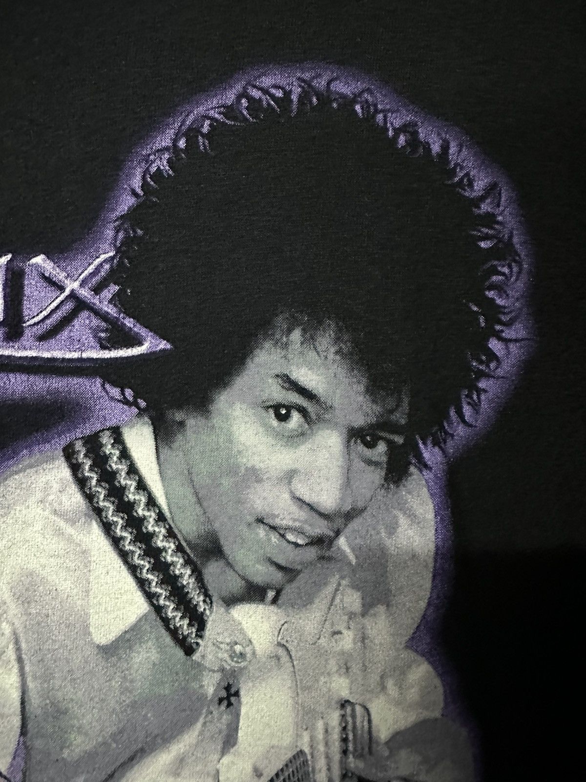 Band Tees × Vintage Vintage 90s Jimi Hendrix By Touchtone Interactive Faded Tee Size US L / EU 52-54 / 3 - 6 Thumbnail