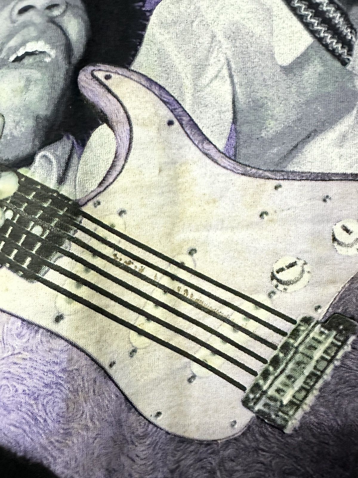 Band Tees × Vintage Vintage 90s Jimi Hendrix By Touchtone Interactive Faded Tee Size US L / EU 52-54 / 3 - 5 Thumbnail