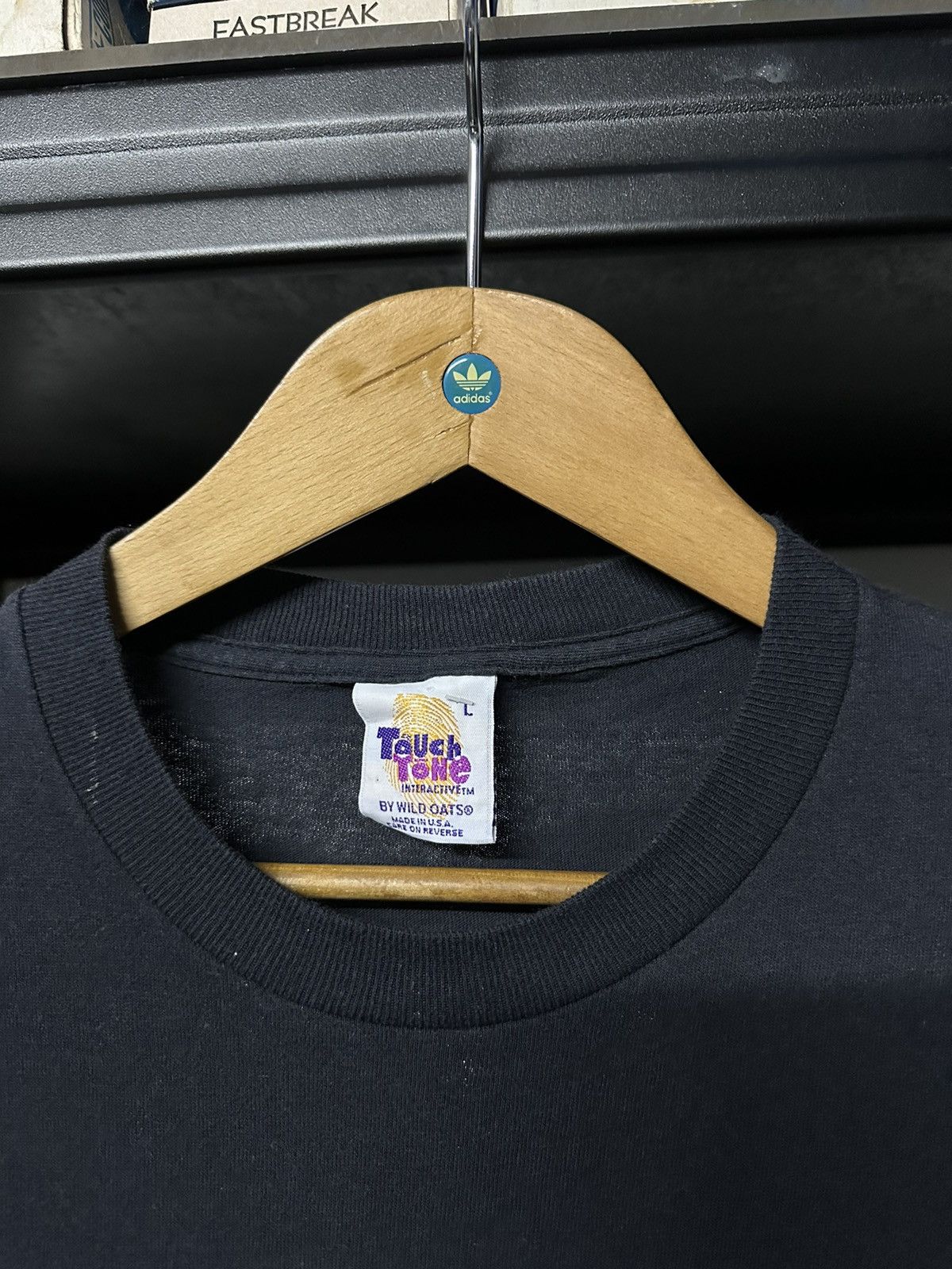 Band Tees × Vintage Vintage 90s Jimi Hendrix By Touchtone Interactive Faded Tee Size US L / EU 52-54 / 3 - 8 Thumbnail
