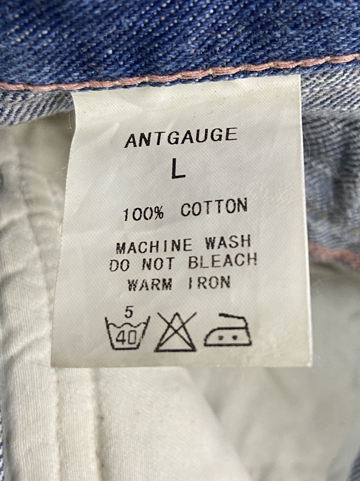 Japanese Brand × PPFM × Vintage Y2k Antgauge Japan Double Waist Flared Jeans Double Belt Size US 31 - 13 Thumbnail