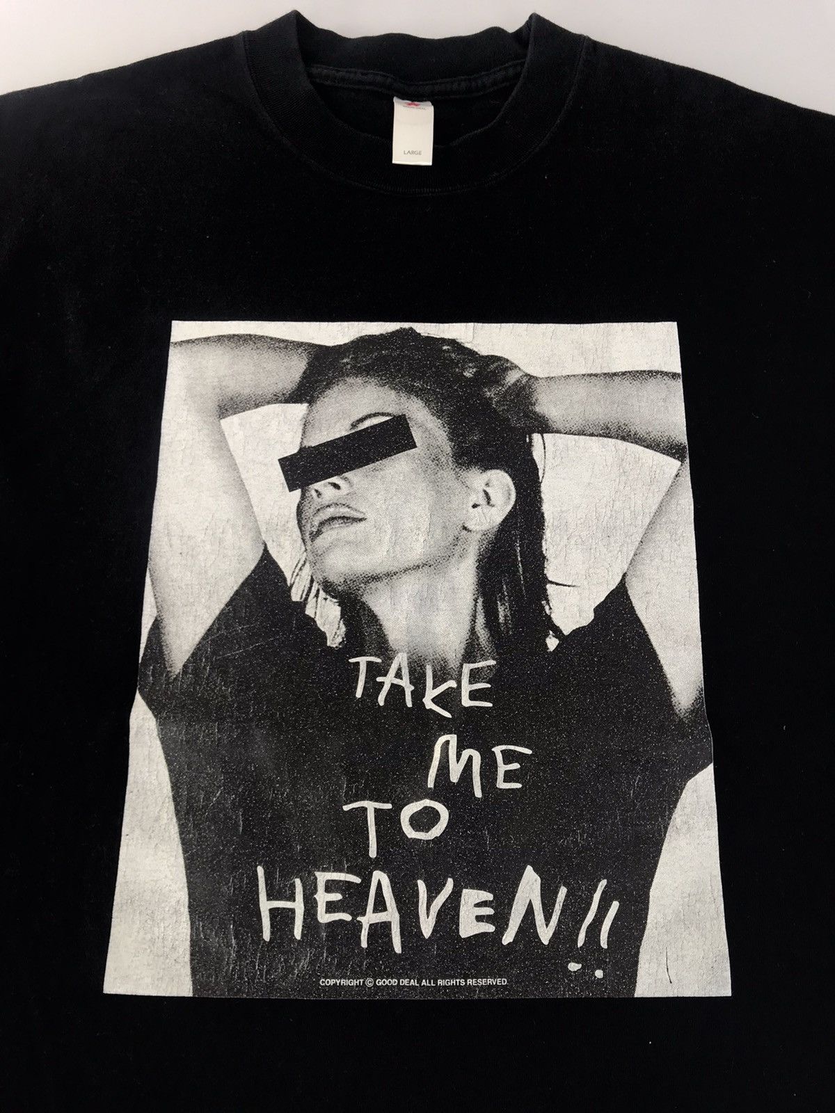 Japanese Brand Good Deal Take Me To The Heaven Tee Girl Graphic Size US L / EU 52-54 / 3 - 2 Thumbnail