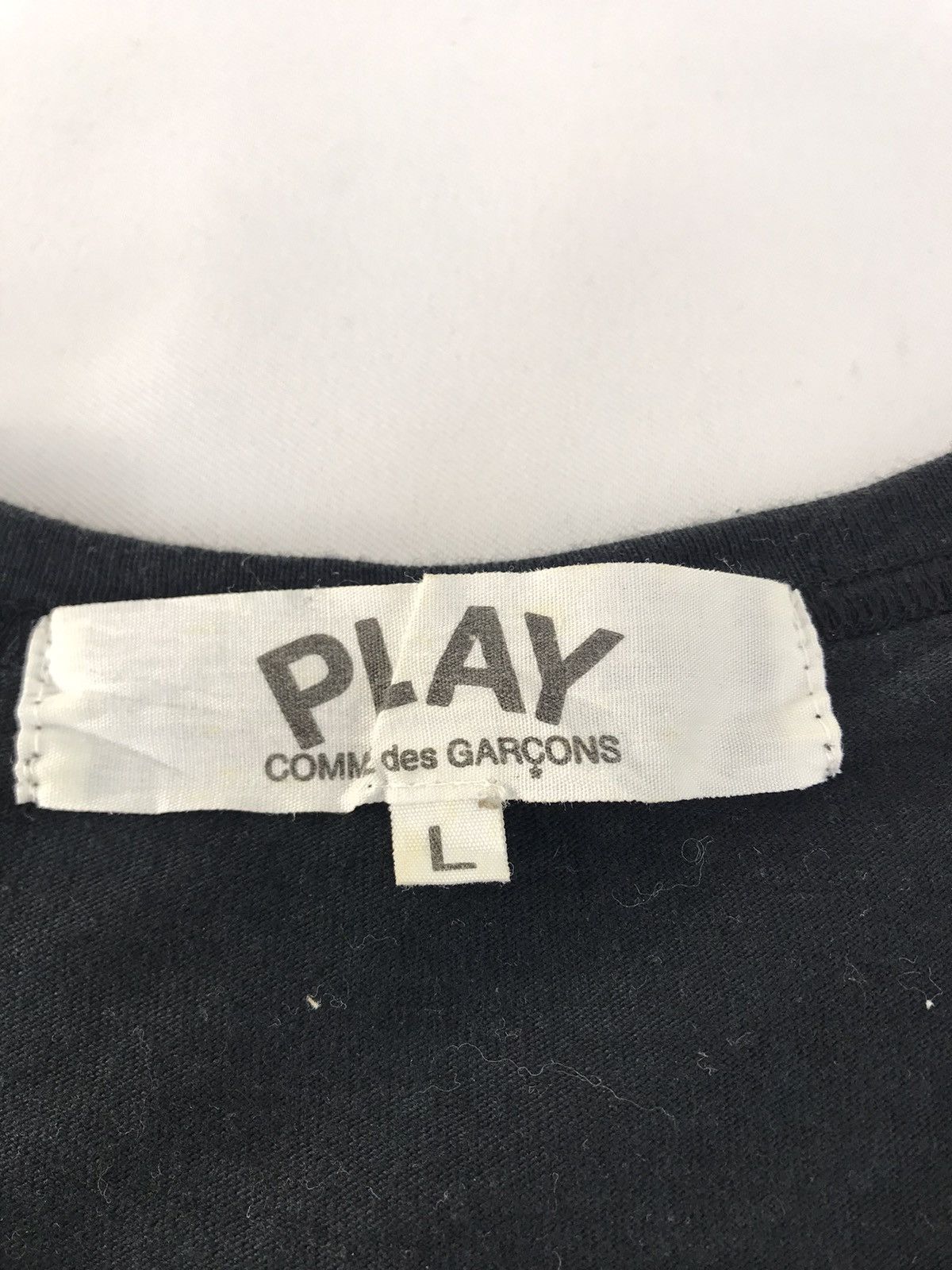 Japanese Brand × Vintage Comme Des Garçon Play Red Heart Longsleeve Tee T-shirt Size US M / EU 48-50 / 2 - 4 Thumbnail