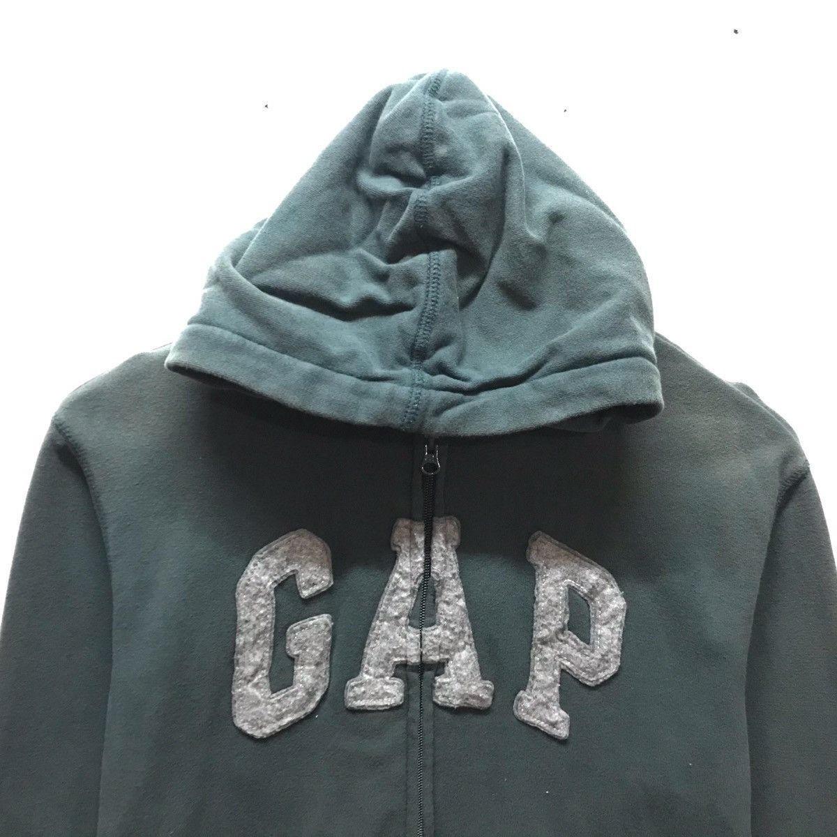 Gap × Japanese Brand Vintage Gap Hoodie Gap Sweatshirt Big Logo Embroidery Gap Size XS / US 0-2 / IT 36-38 - 2 Thumbnail