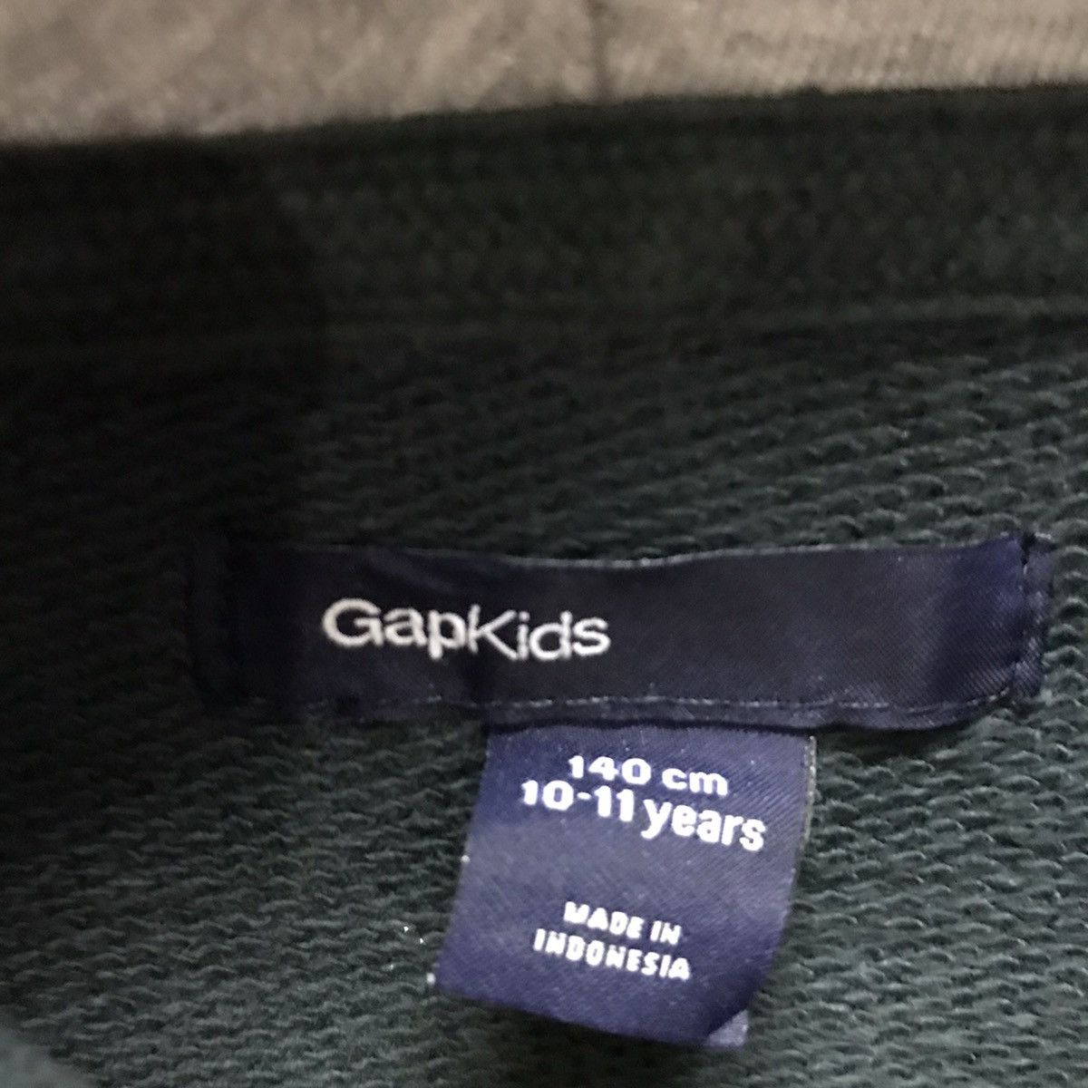 Gap × Japanese Brand Vintage Gap Hoodie Gap Sweatshirt Big Logo Embroidery Gap Size XS / US 0-2 / IT 36-38 - 5 Thumbnail