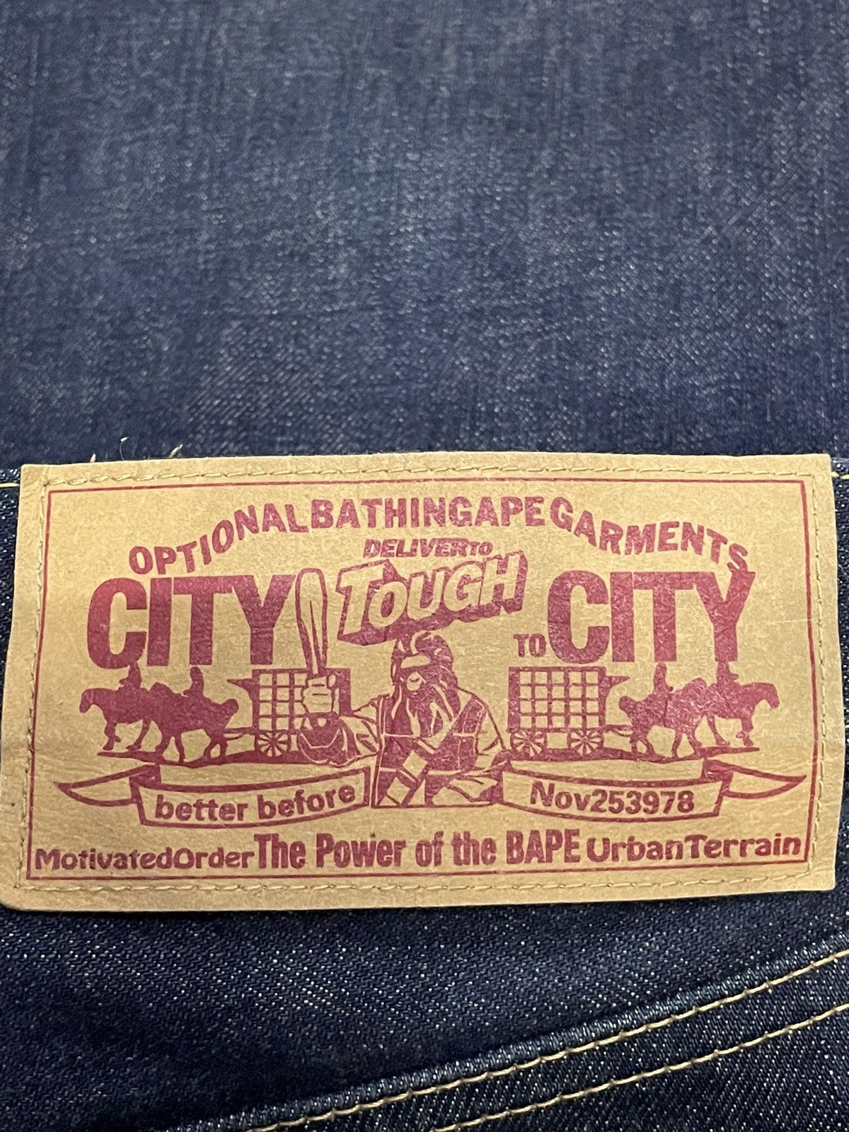 Bape × Nigo Multi Logo Denim Size US 36 / EU 52 - 13 Thumbnail