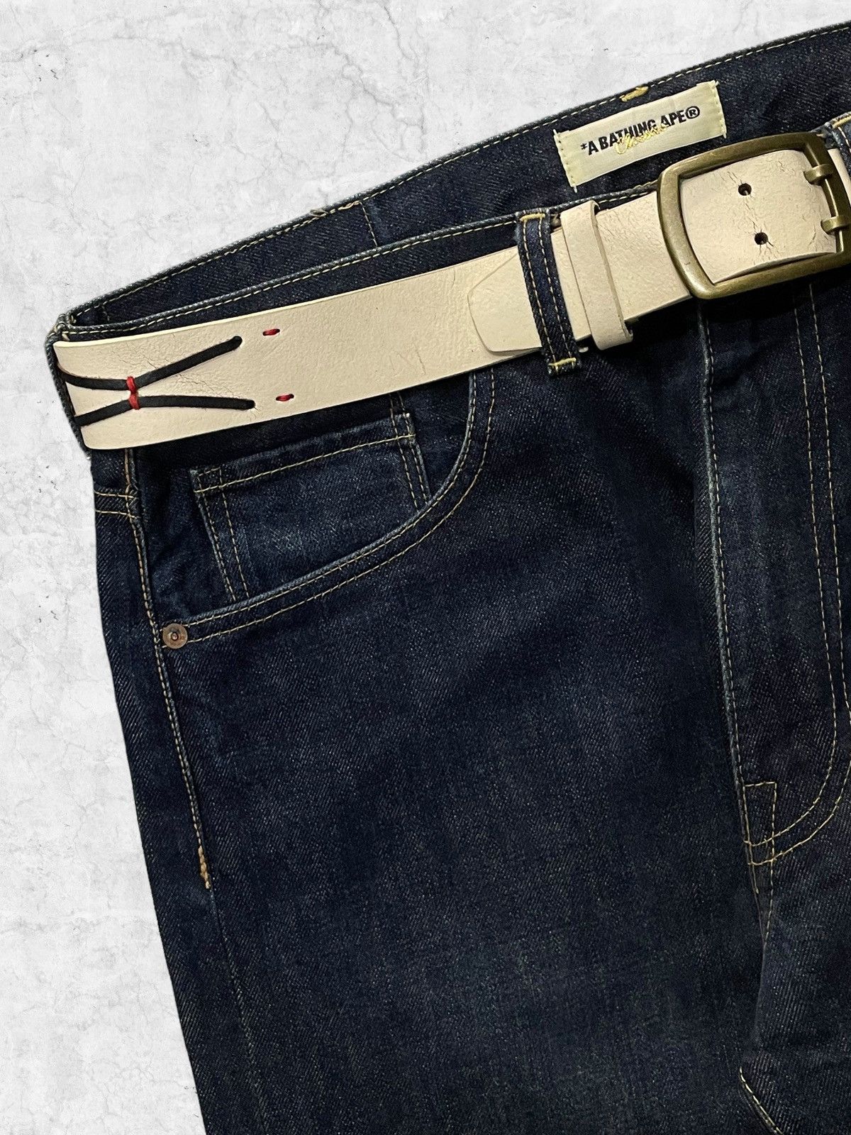 Bape × Nigo Multi Logo Denim Size US 36 / EU 52 - 11 Thumbnail