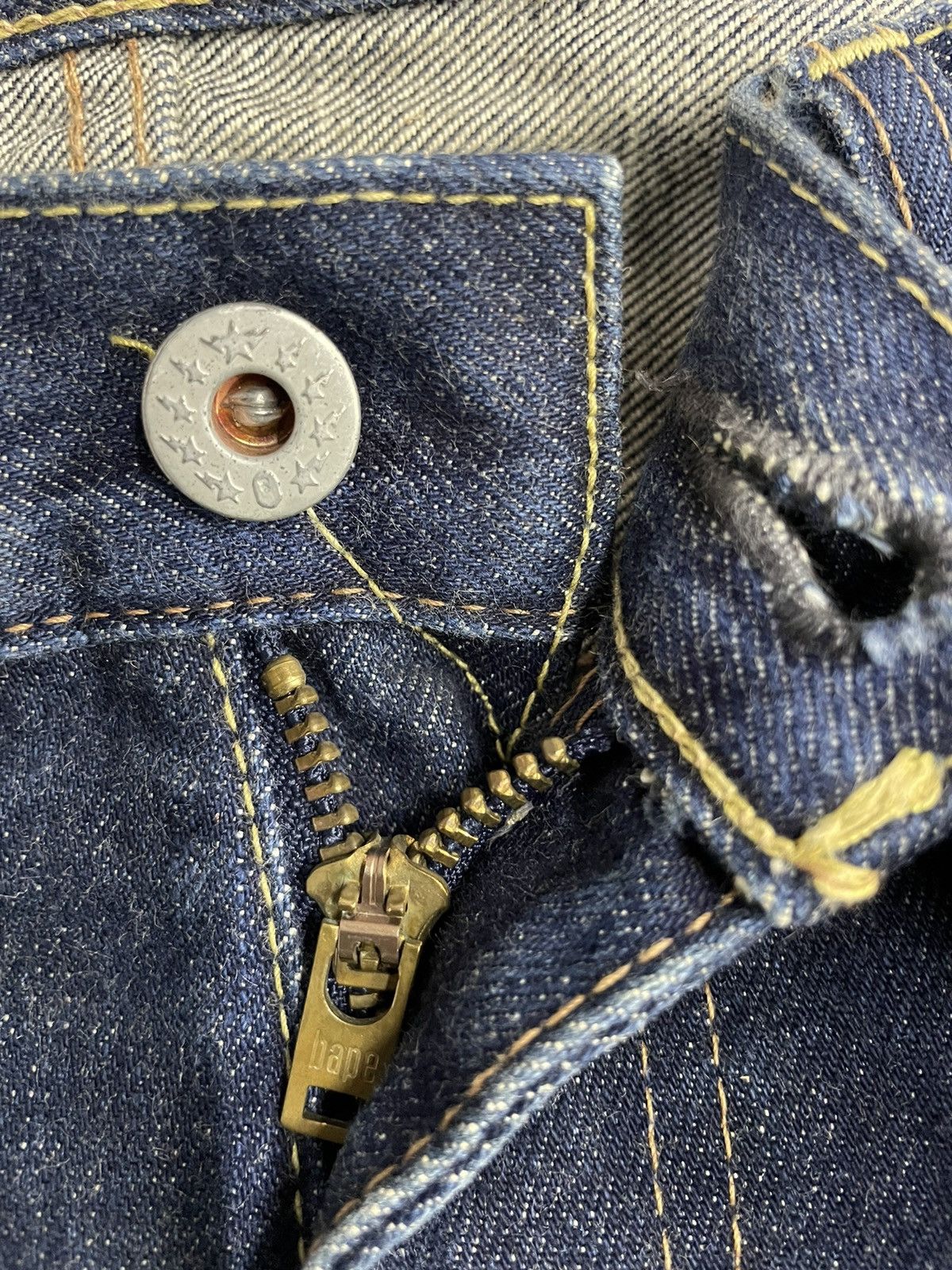 Bape × Nigo Multi Logo Denim Size US 36 / EU 52 - 12 Thumbnail