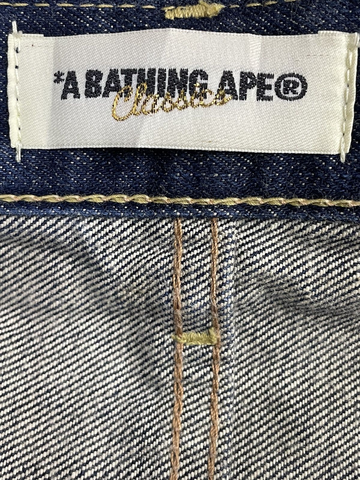 Bape × Nigo Multi Logo Denim Size US 36 / EU 52 - 14 Thumbnail