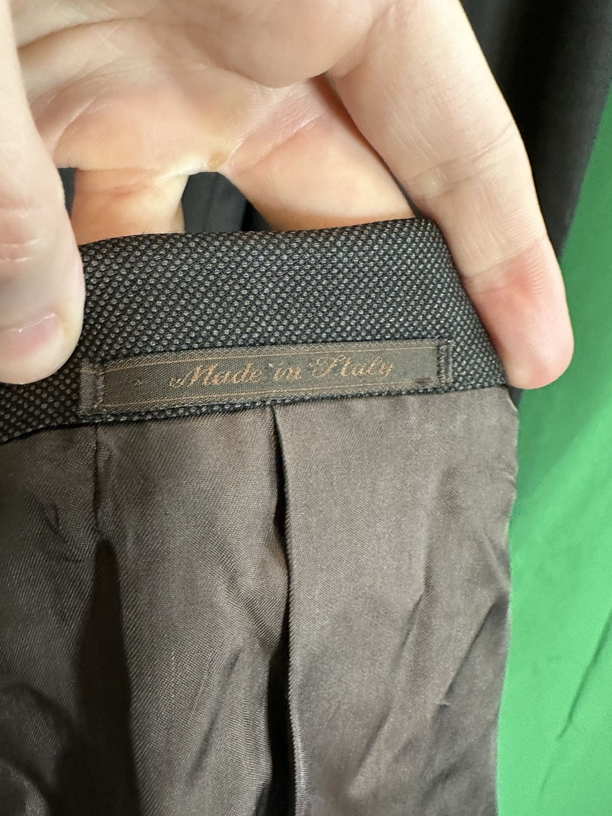 Isaia Brown Sciammeria 150s wool 2pc suit Size 40R - 9 Thumbnail