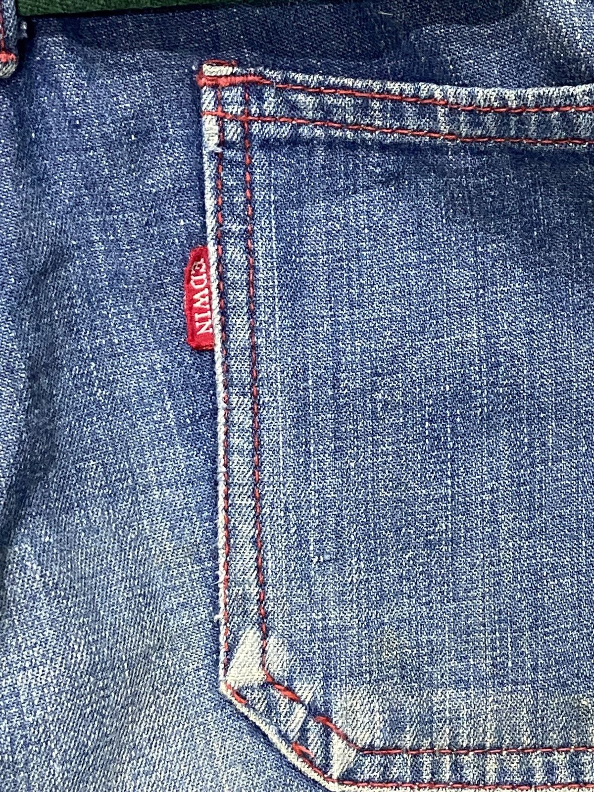 Edwin × If Six Was Nine × Japanese Brand Vintage 70s Edwin Bell Bottom Flared Light Denim Size US 30 / EU 46 - 11 Thumbnail