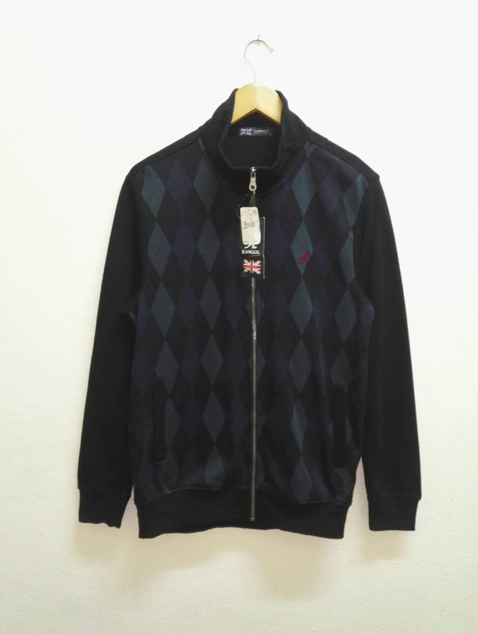 Kangol (NOS)🔥 Sweater Kangol Full Zipper Small Logo embroidered Size US L / EU 52-54 / 3 - 1 Thumbnail