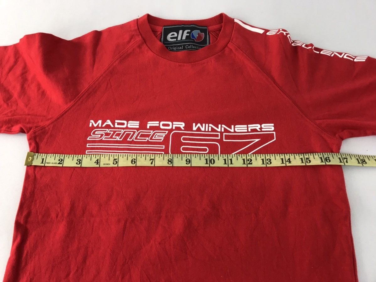 Vintage ELF Lubricant Oil Made For Winner Race Printed Design Size US S / EU 44-46 / 1 - 9 Thumbnail