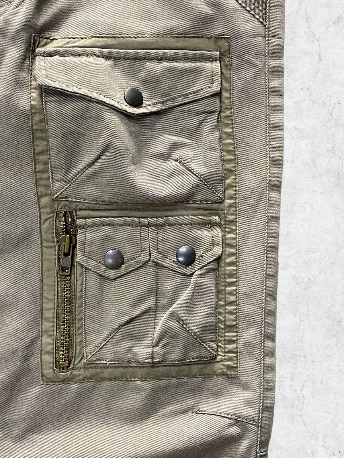 20471120 × Comme Ca Ism × Vintage Comme Ca Ism Japan Parasite Utility Pocket With leather Belt Size US 32 / EU 48 - 9 Thumbnail
