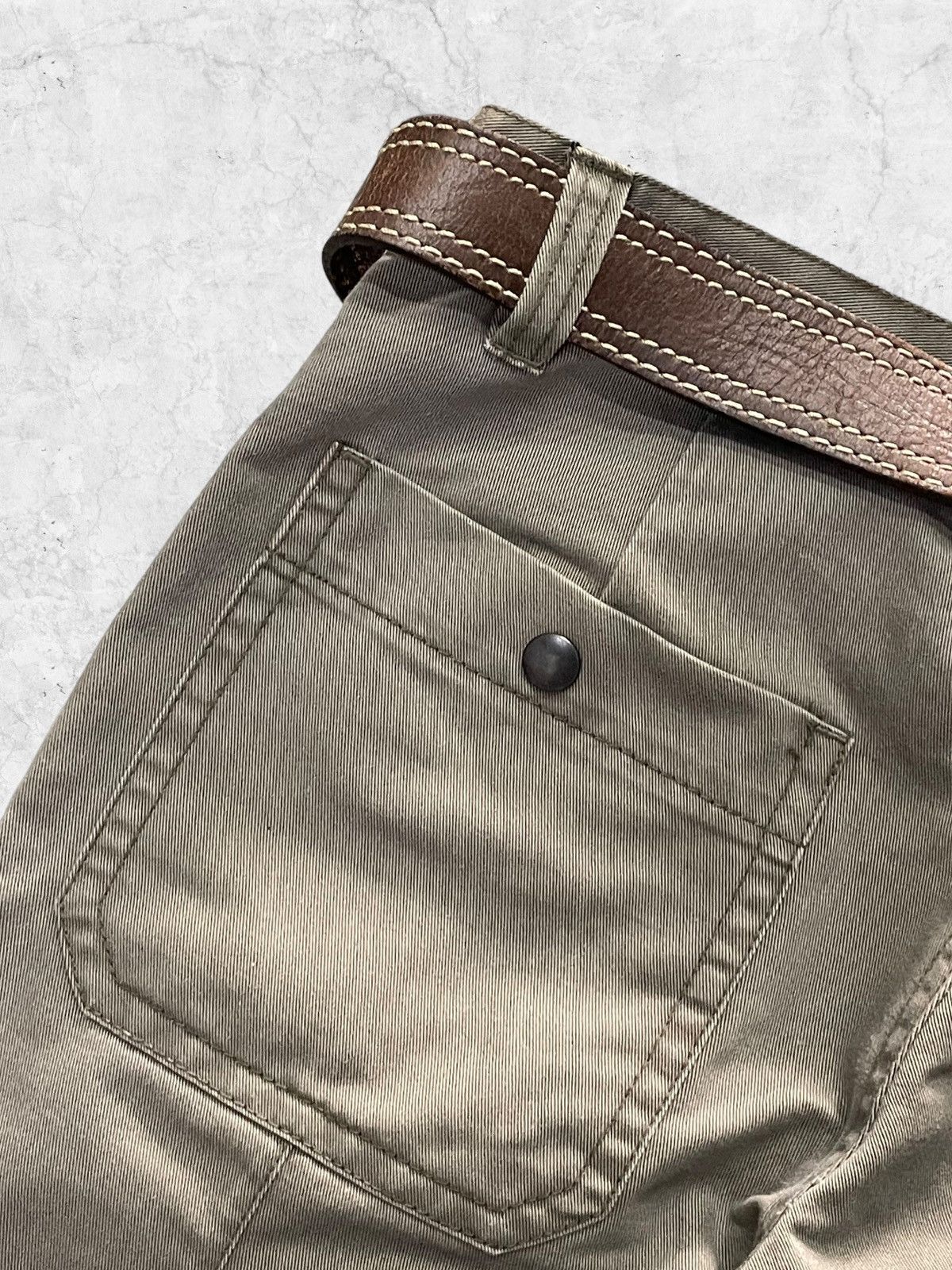 20471120 × Comme Ca Ism × Vintage Comme Ca Ism Japan Parasite Utility Pocket With leather Belt Size US 32 / EU 48 - 14 Thumbnail