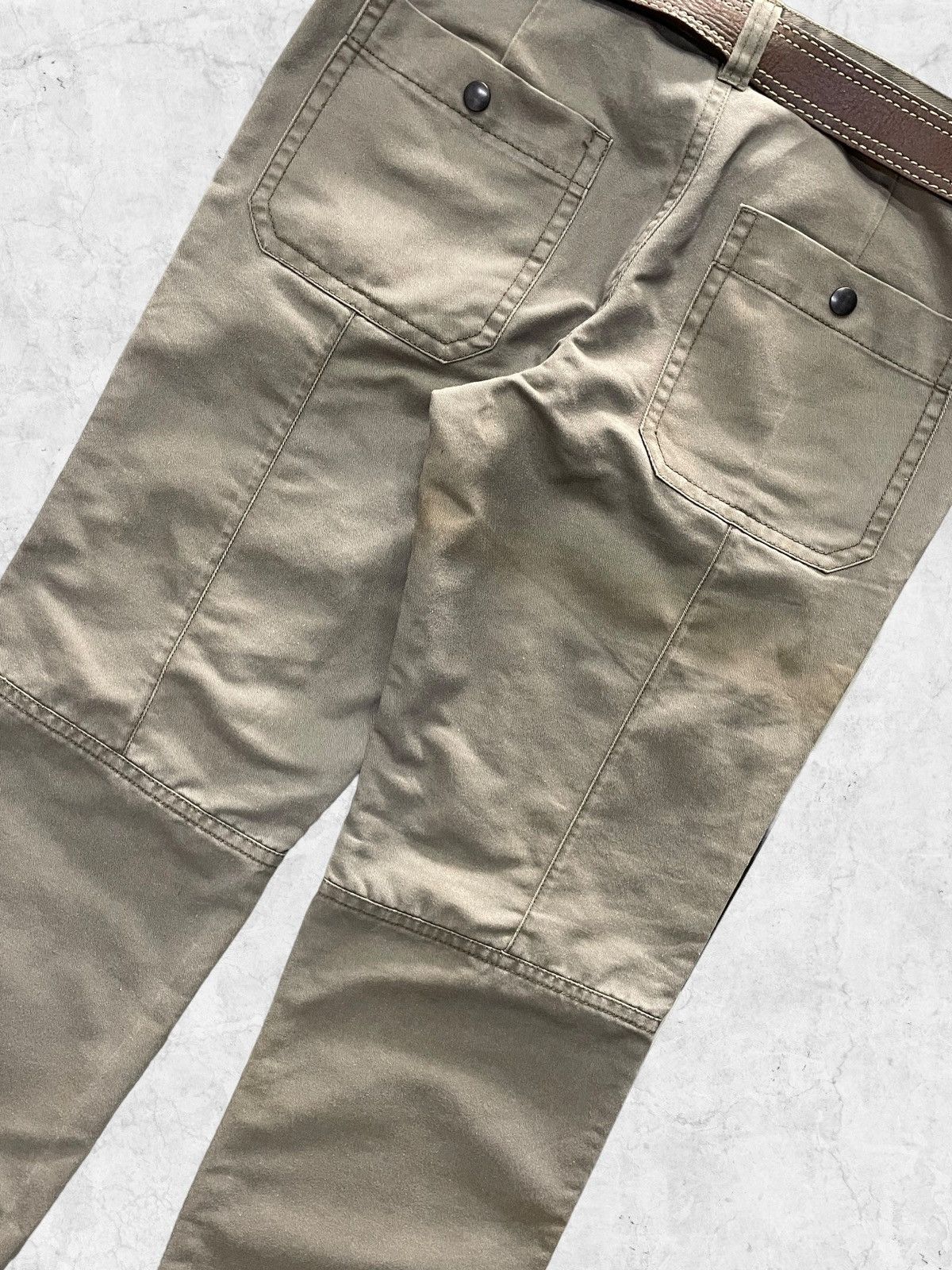 20471120 × Comme Ca Ism × Vintage Comme Ca Ism Japan Parasite Utility Pocket With leather Belt Size US 32 / EU 48 - 13 Thumbnail