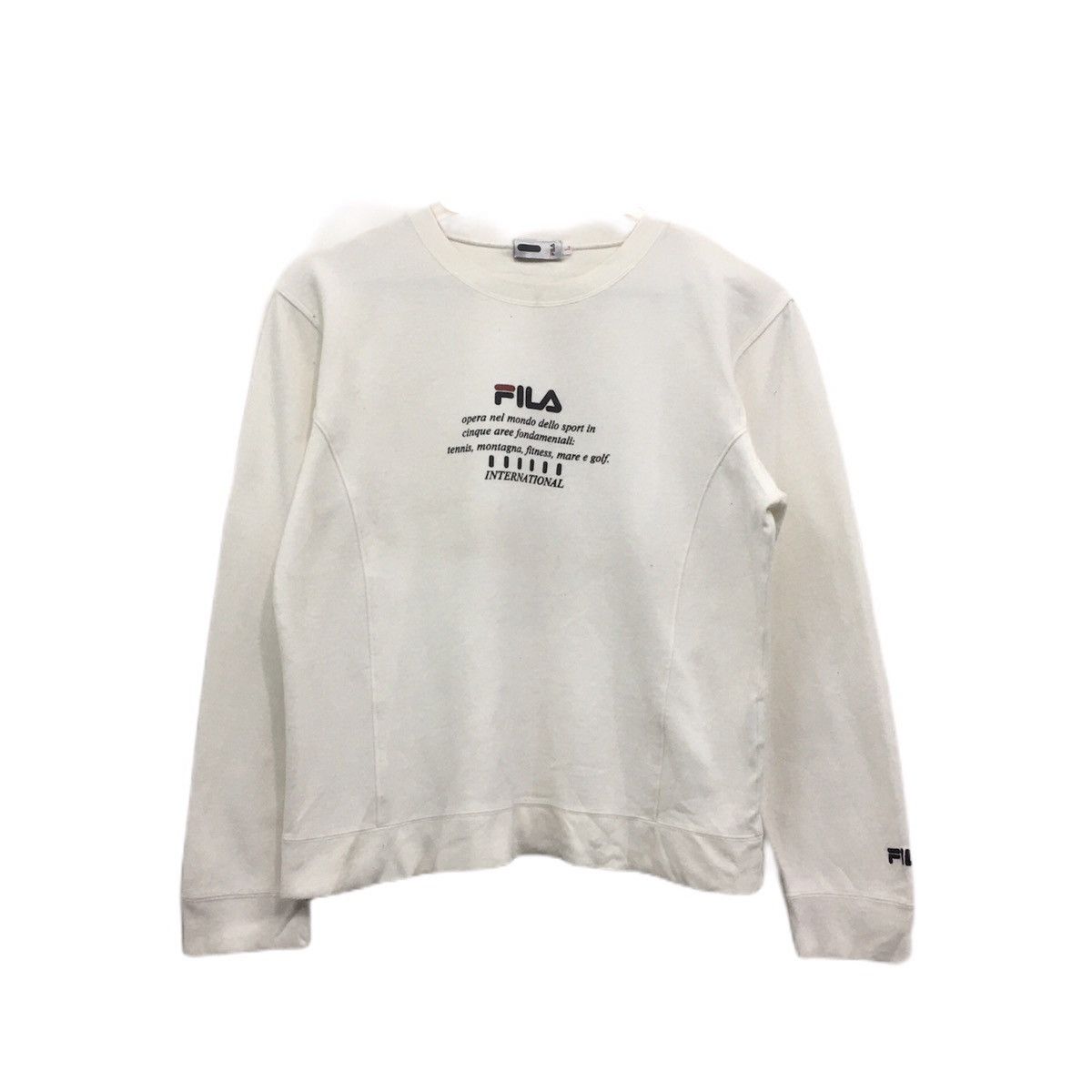 Fila international sport sweatshirt on sale