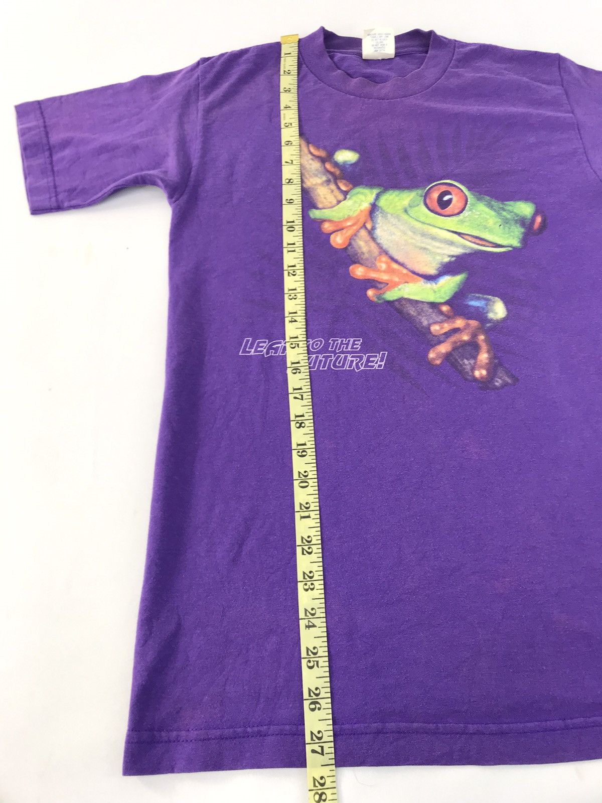 Other 90s Leap To The Future Frog Logo Printed Design Tee Size US S / EU 44-46 / 1 - 7 Thumbnail