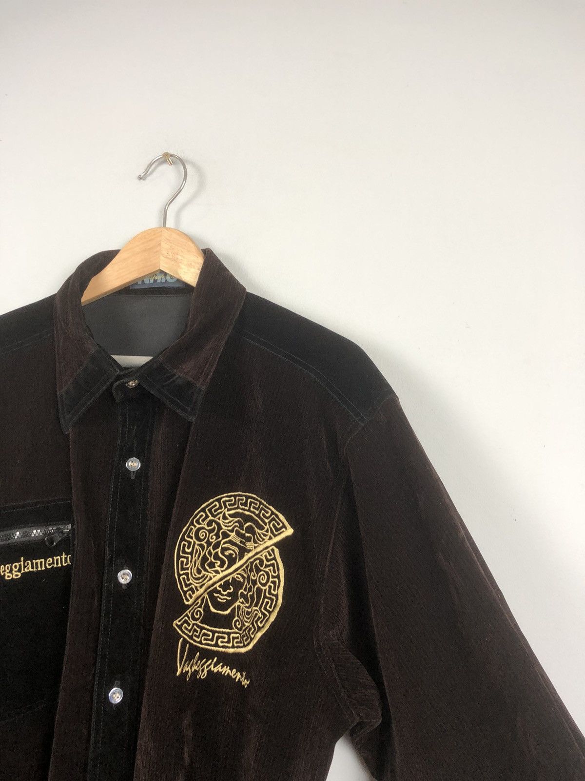 Vintage Vagghemento Versace Style Jacket Size US L / EU 52-54 / 3 - 4 Thumbnail