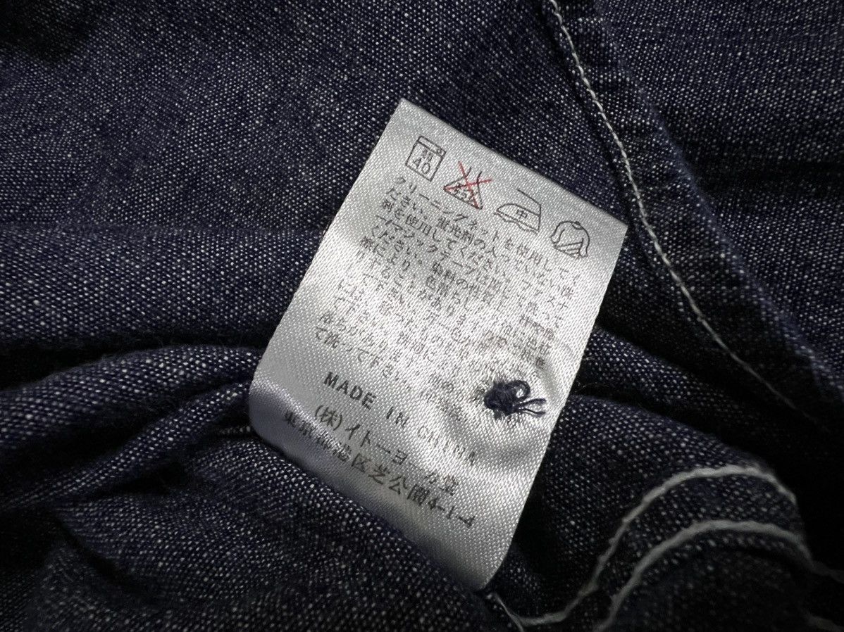 Issey Miyake VINTAGE IY BASICS CHAMBRAY BLUE BUTTON UP SHIRT LS Size US M / EU 48-50 / 2 - 15 Thumbnail