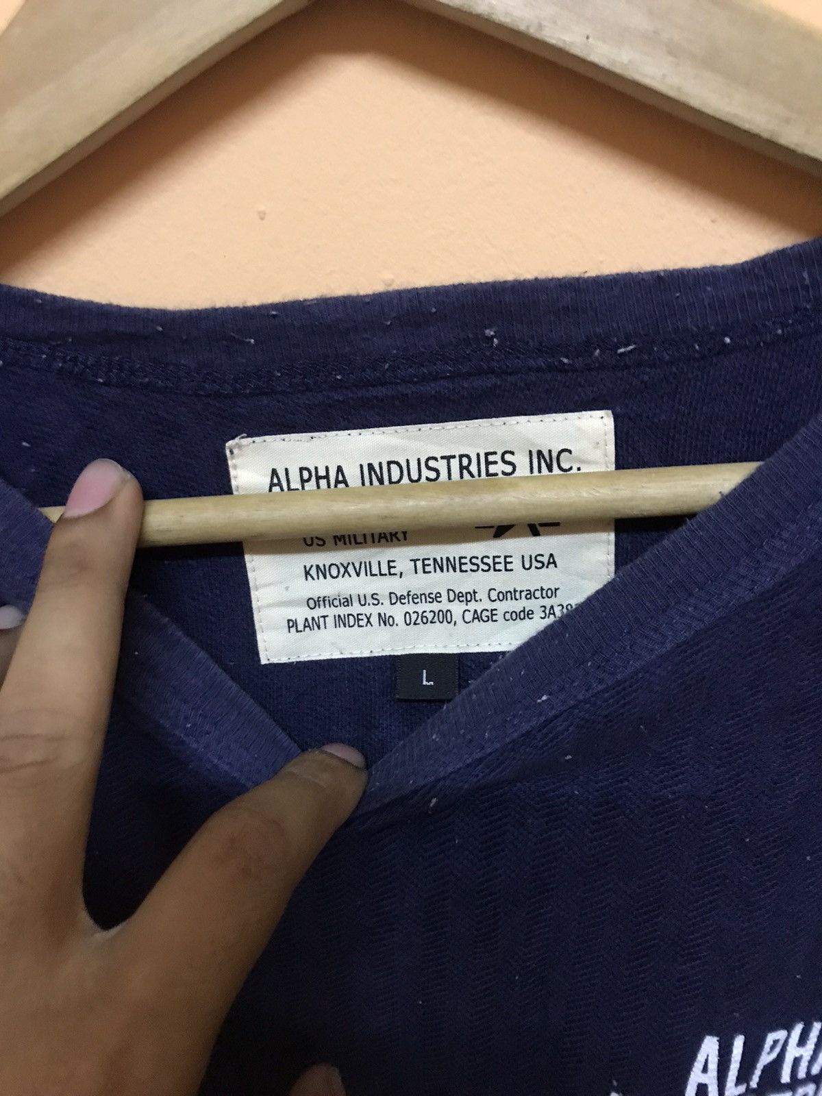 Alpha Industries ‼️ALPHA INDUSTRIES TSHIRT ‼️ Size US L / EU 52-54 / 3 - 4 Thumbnail
