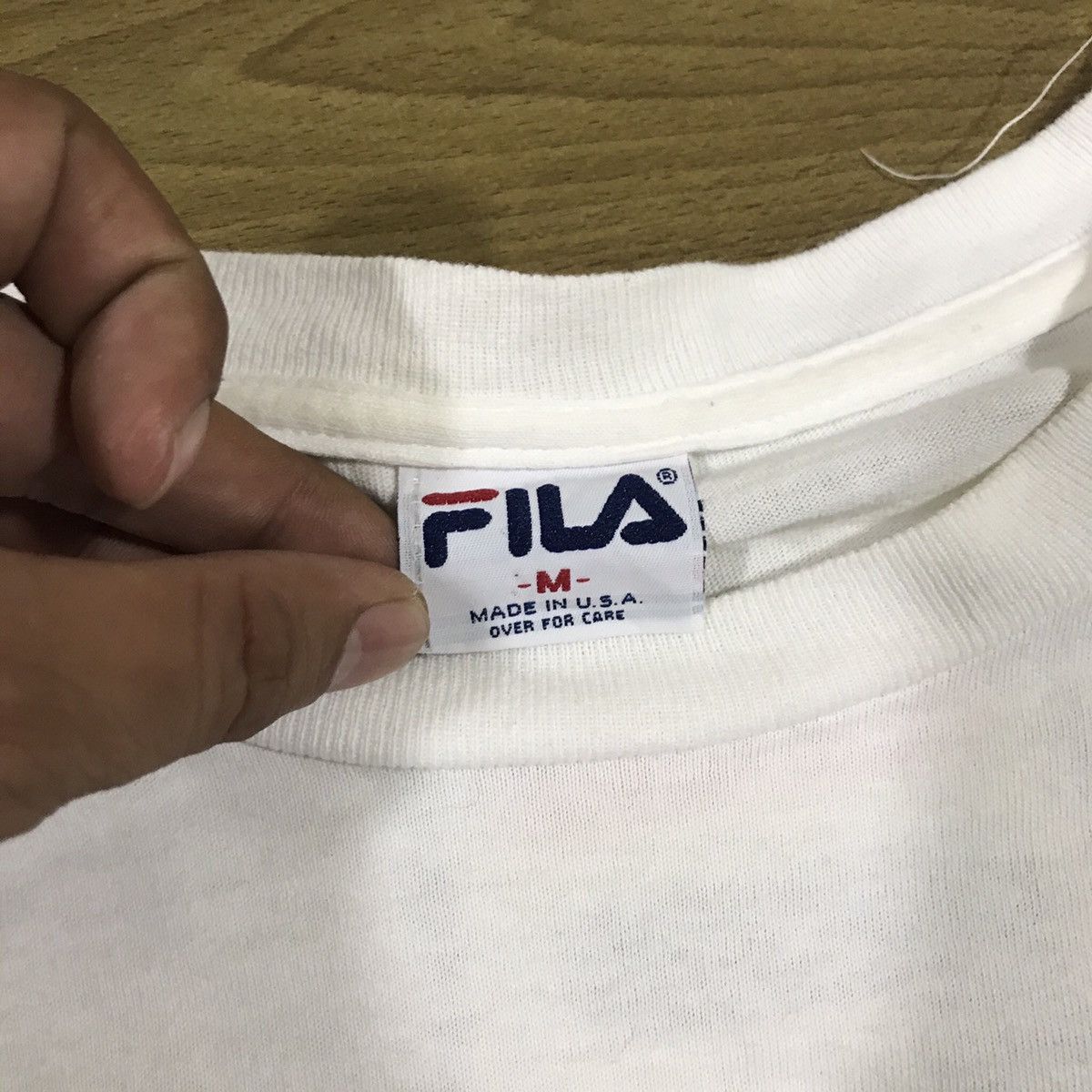 Fila × Vintage Vintage Fila Big Logo T-shirt Size US M / EU 48-50 / 2 - 2 Thumbnail