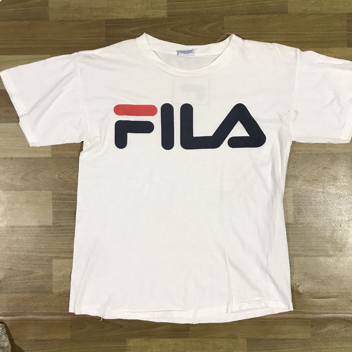 Fila × Vintage Vintage Fila Big Logo T-shirt Size US M / EU 48-50 / 2 - 1 Thumbnail