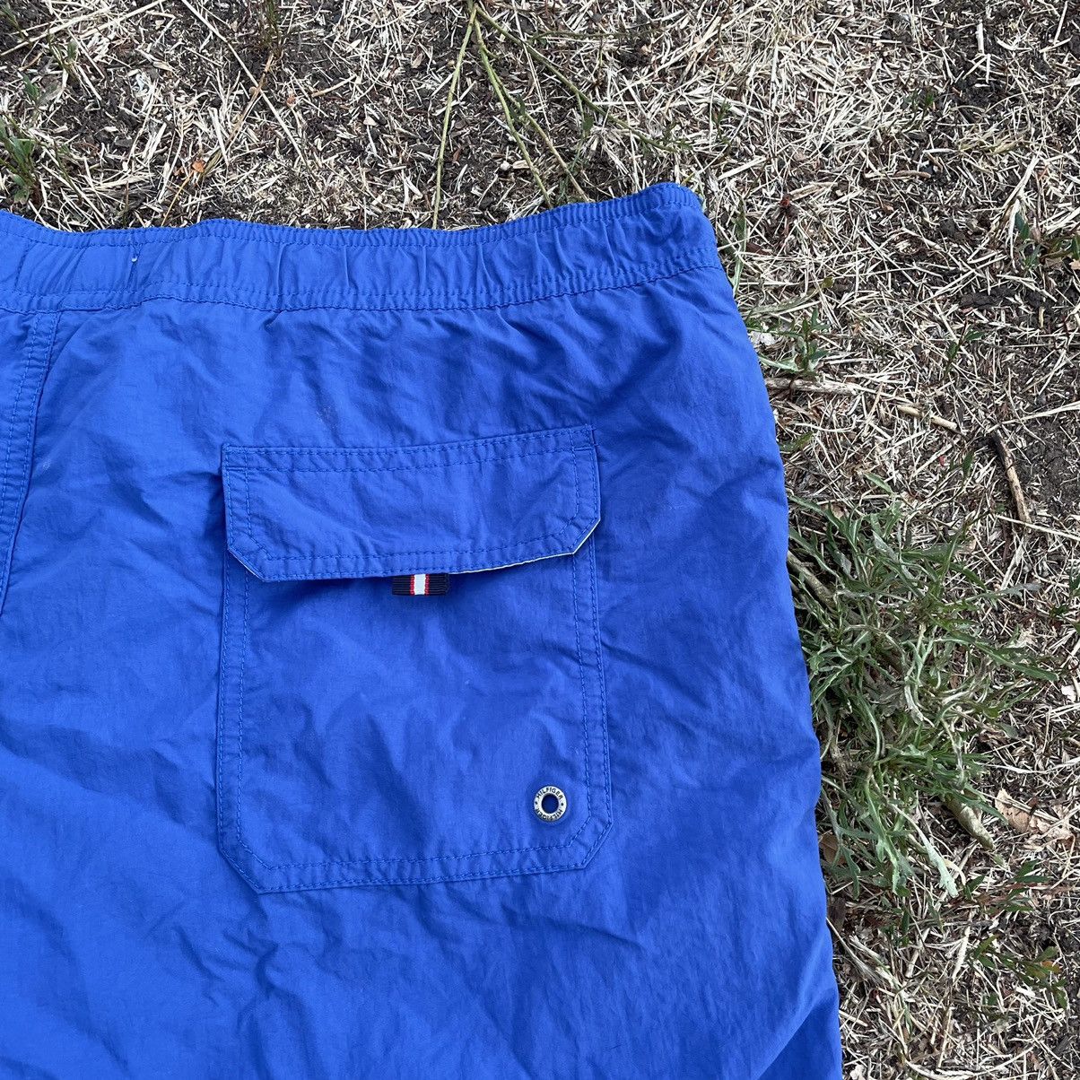 Vintage Vintage Y2K Tommy Hilfiger Baggy Nylon Shorts Blue Drip 32 Size US 32 / EU 48 - 8 Thumbnail