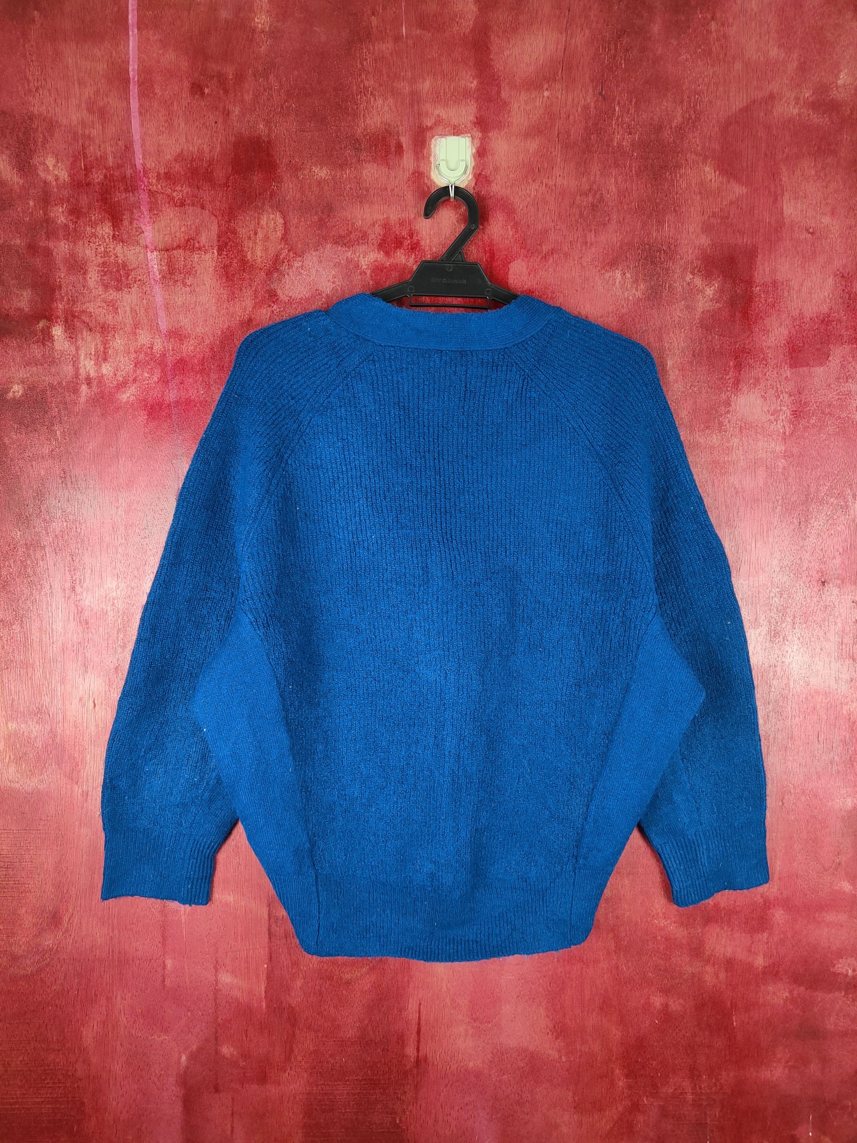 GU GU Blue Knitwear Cardigan #5489 Size M / US 6-8 / IT 42-44 - 7 Thumbnail