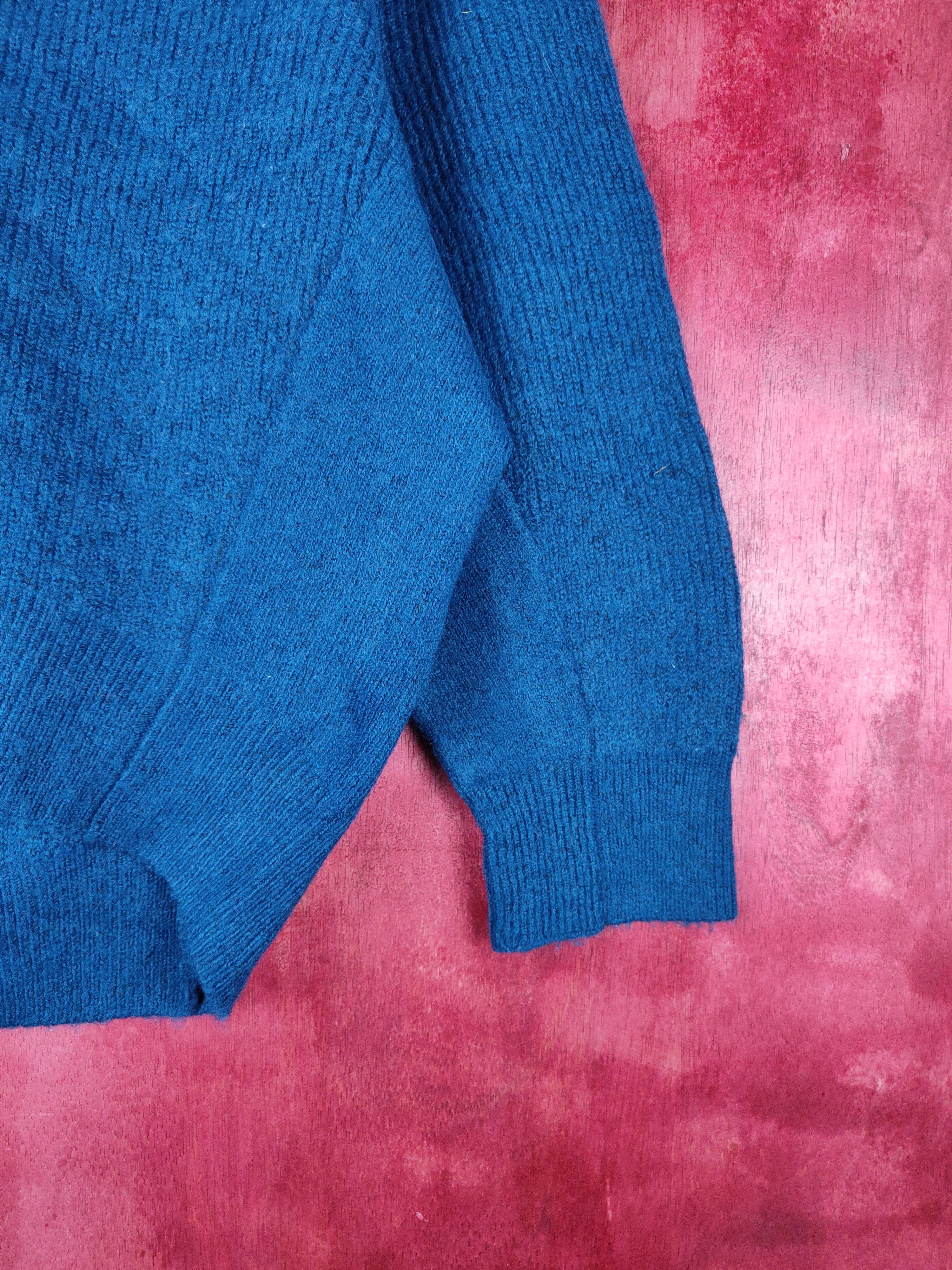 GU GU Blue Knitwear Cardigan #5489 Size M / US 6-8 / IT 42-44 - 6 Thumbnail