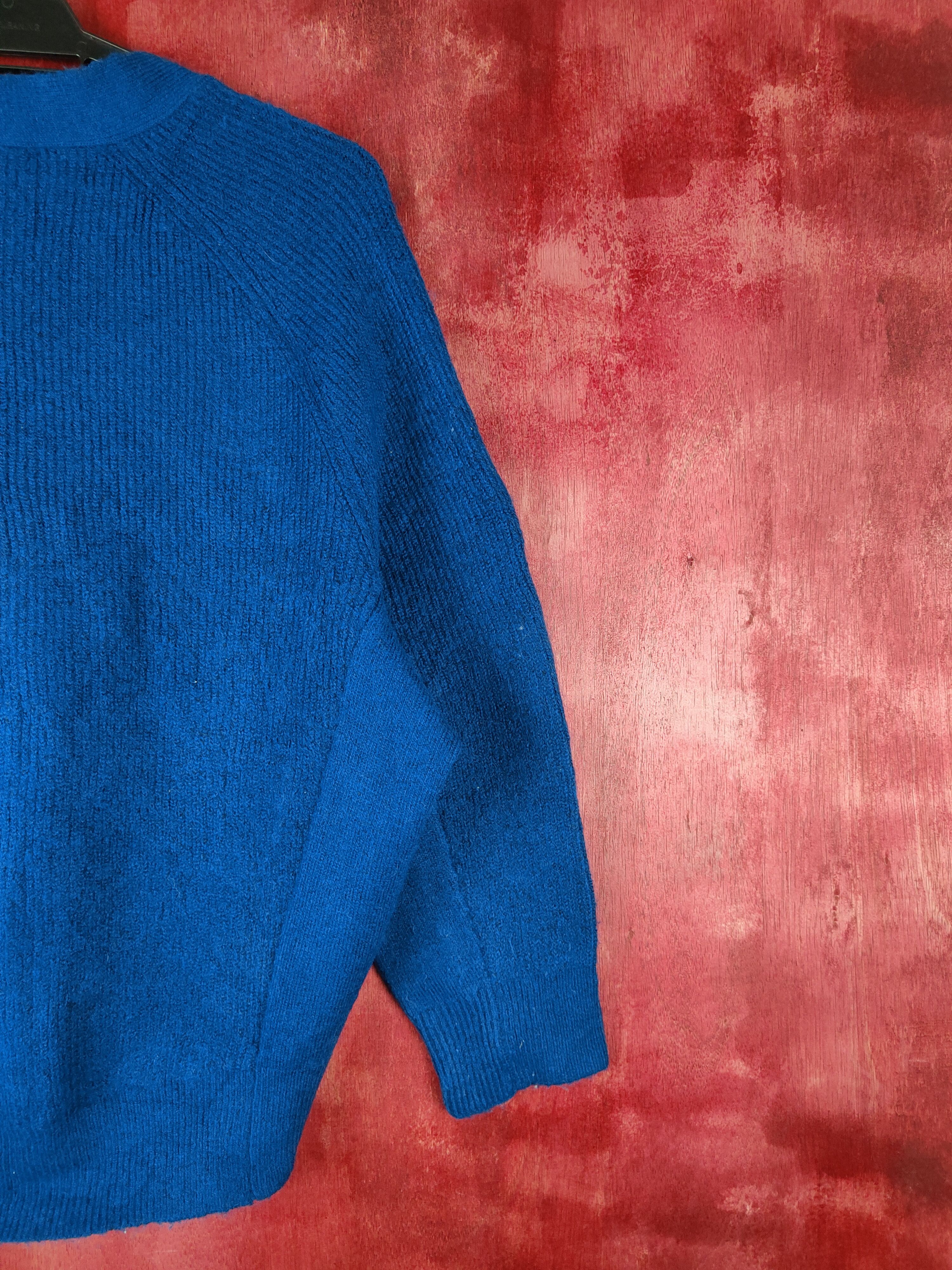 GU GU Blue Knitwear Cardigan #5489 Size M / US 6-8 / IT 42-44 - 9 Thumbnail