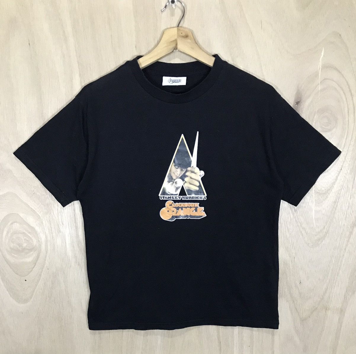 image of Movie Vintage A Clockwork Orange Tees in Black, Women's (Size Small)