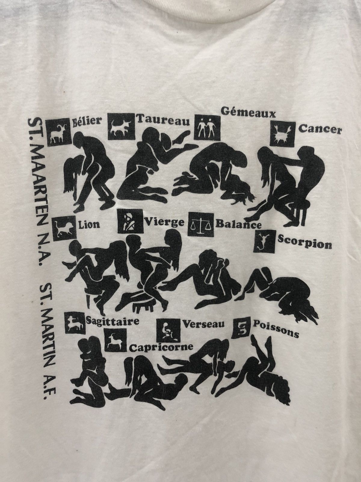 Japanese Brand × Vintage VINTAGE Japan 18SX Sex Position Styles tee size XL Size US XL / EU 56 / 4 - 3 Thumbnail