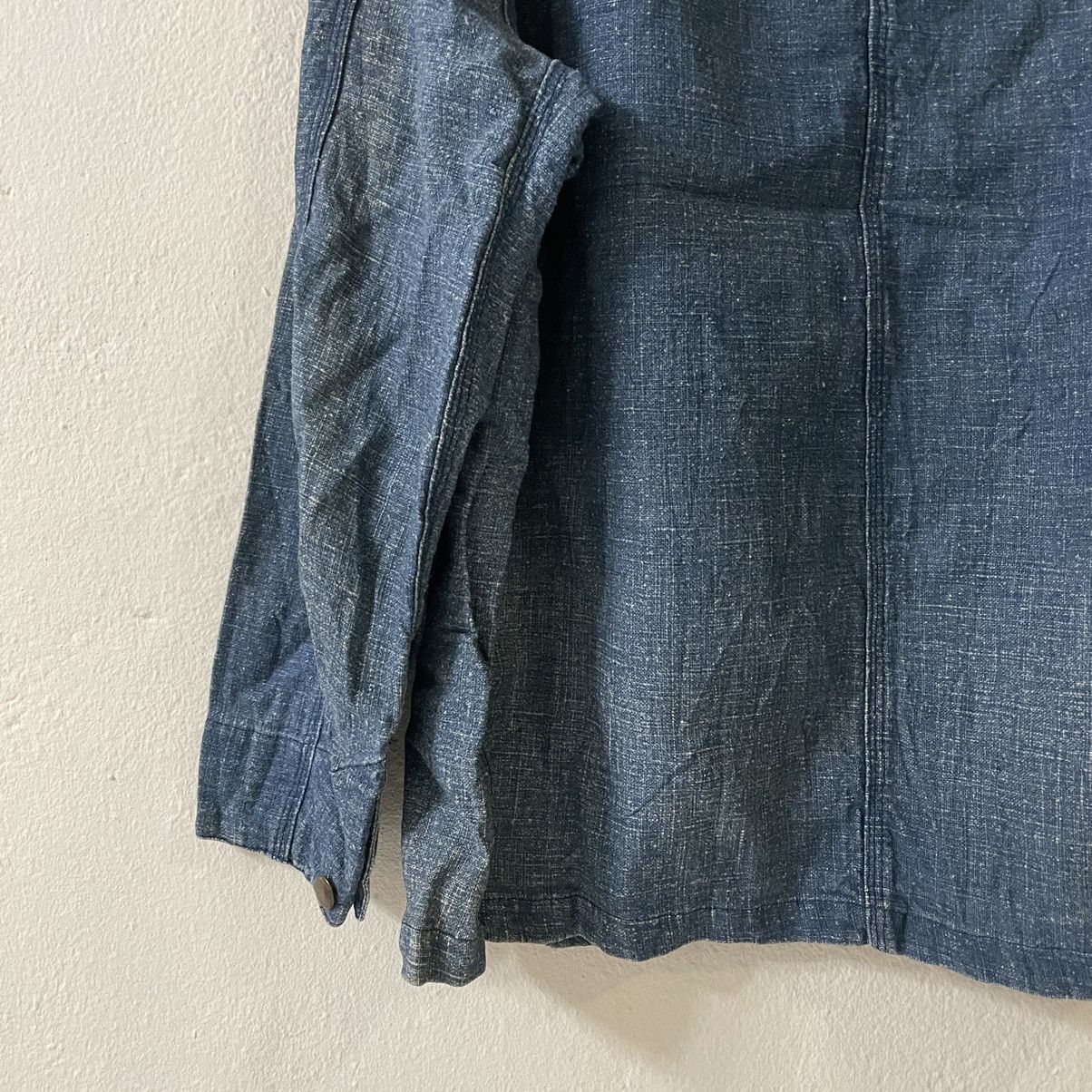 Indigo Vtg Maceye Industries Indigo Chambray Multipocket Jacket Size US XL / EU 56 / 4 - 8 Thumbnail