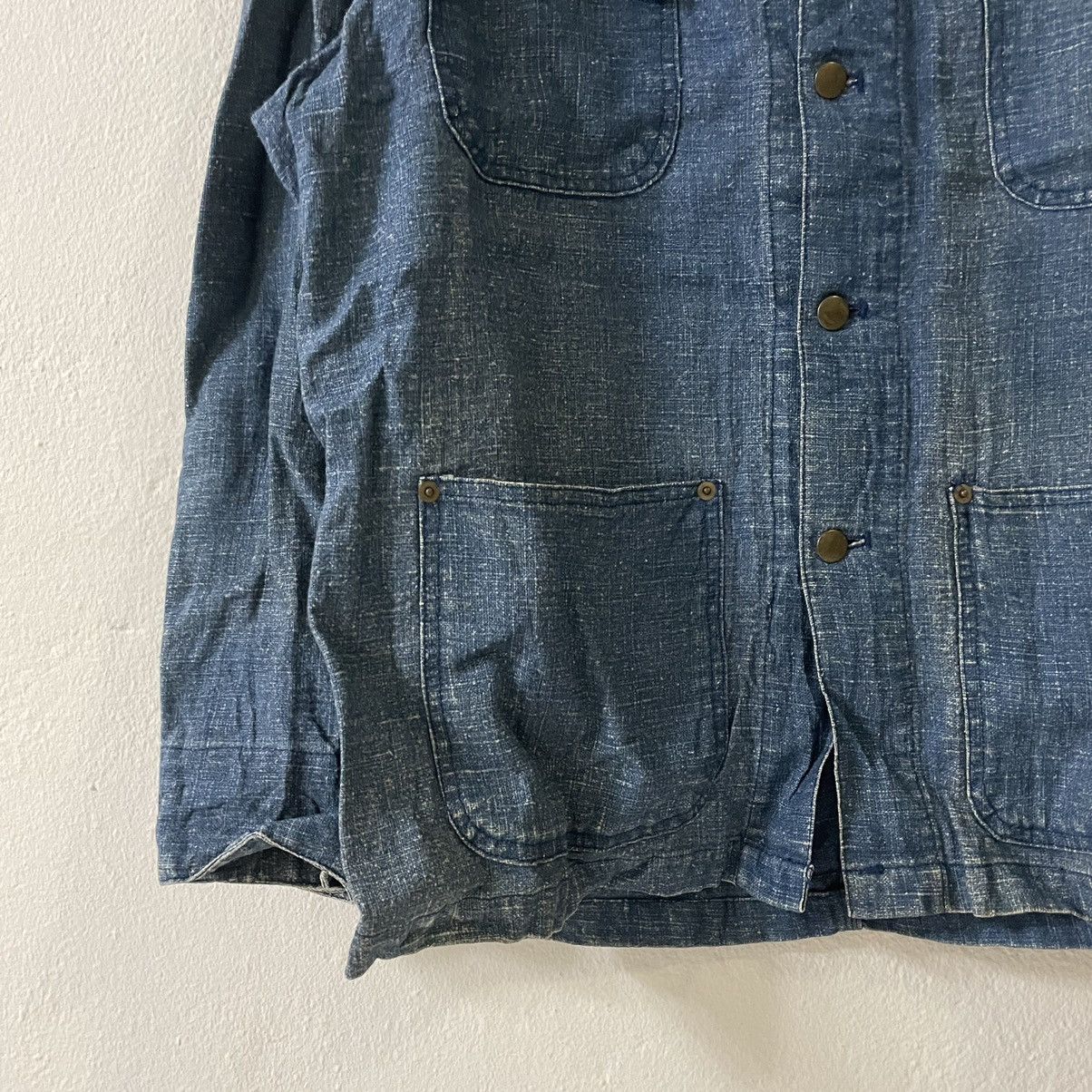Indigo Vtg Maceye Industries Indigo Chambray Multipocket Jacket Size US XL / EU 56 / 4 - 2 Thumbnail