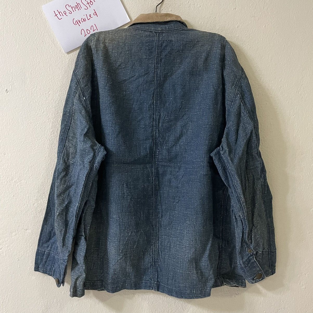 Indigo Vtg Maceye Industries Indigo Chambray Multipocket Jacket Size US XL / EU 56 / 4 - 7 Thumbnail