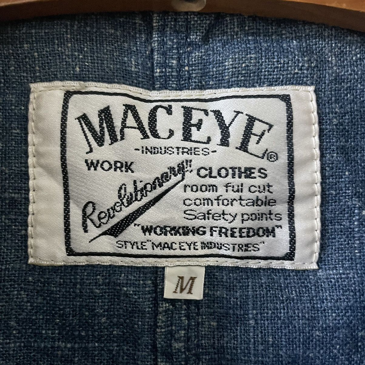 Indigo Vtg Maceye Industries Indigo Chambray Multipocket Jacket Size US XL / EU 56 / 4 - 5 Thumbnail