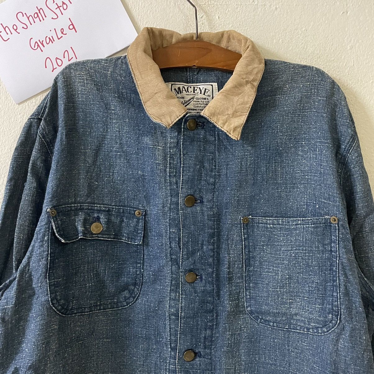 Indigo Vtg Maceye Industries Indigo Chambray Multipocket Jacket Size US XL / EU 56 / 4 - 4 Thumbnail