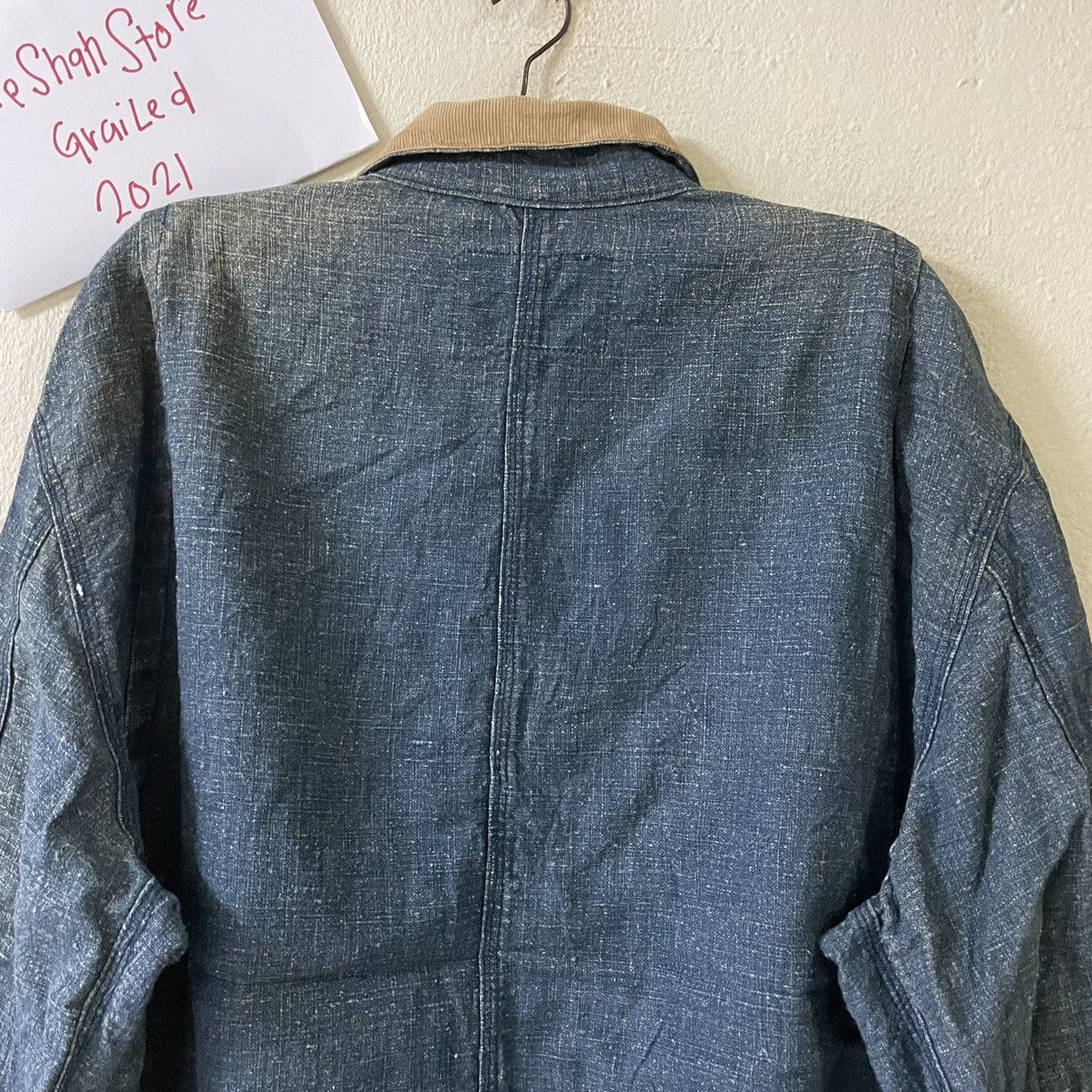 Indigo Vtg Maceye Industries Indigo Chambray Multipocket Jacket Size US XL / EU 56 / 4 - 10 Thumbnail